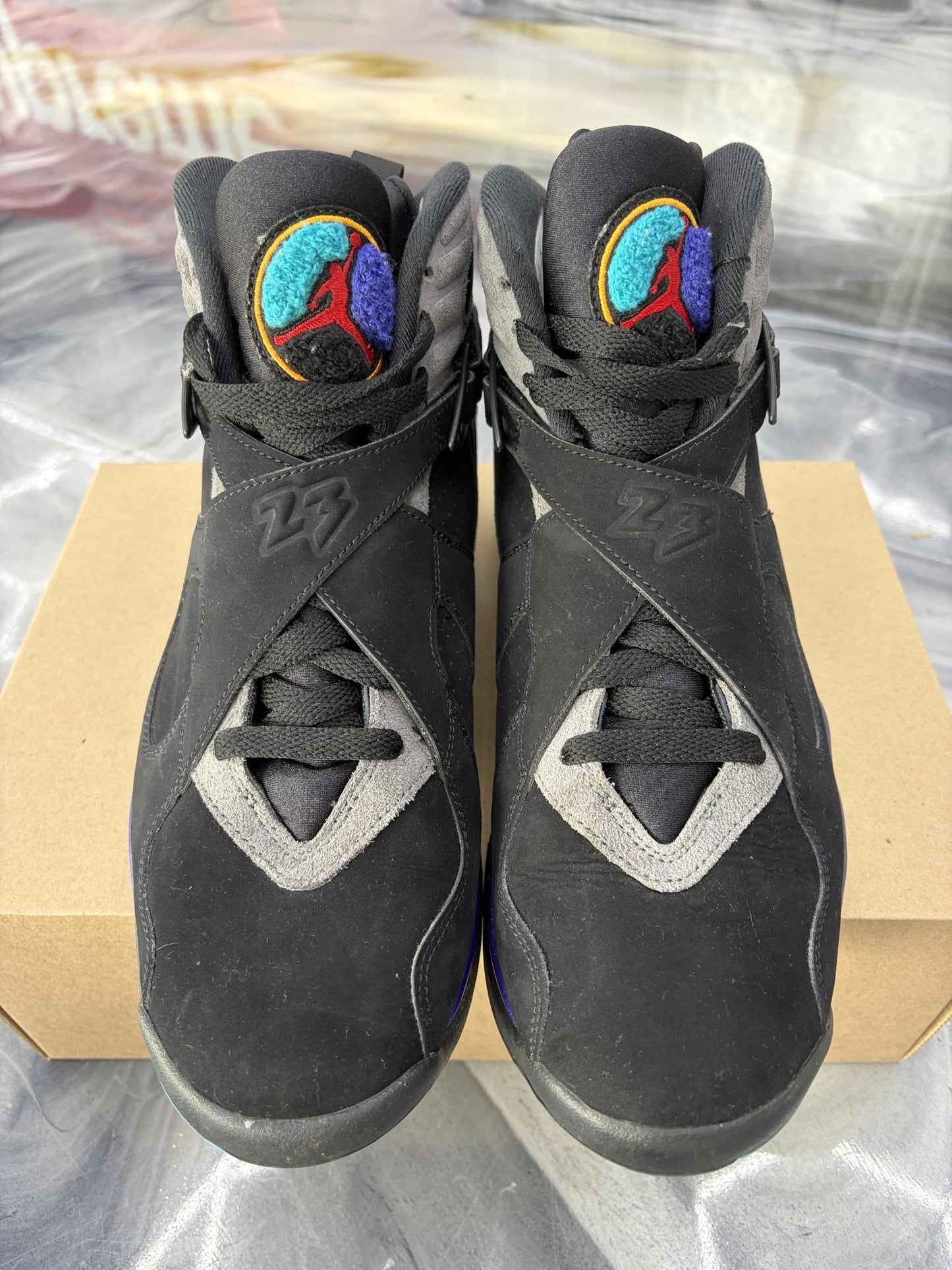 Jordan 8 "Aqua" Used Size 10.5