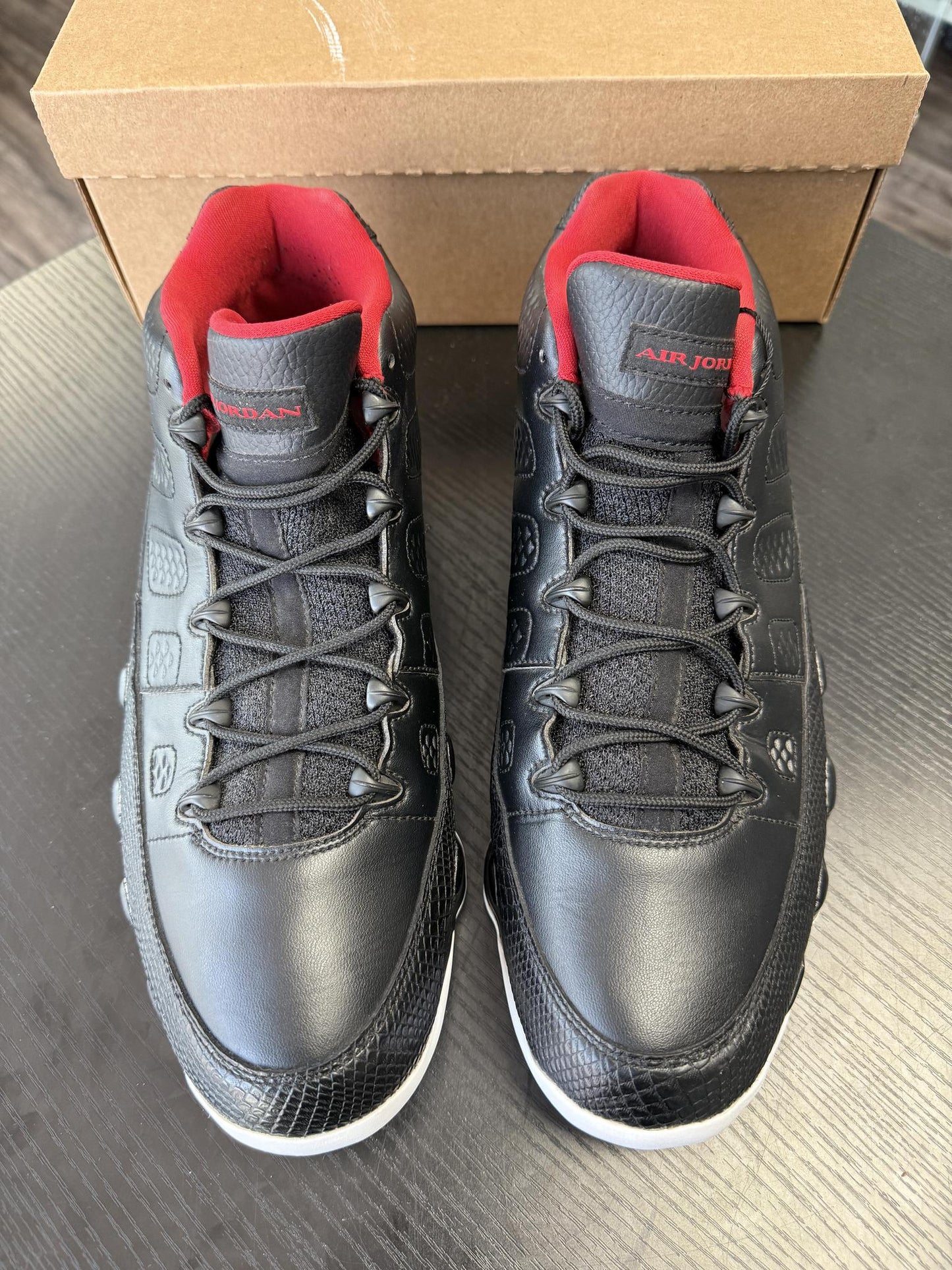 Jordan 9 Low "Snakeskin" Used Size 14