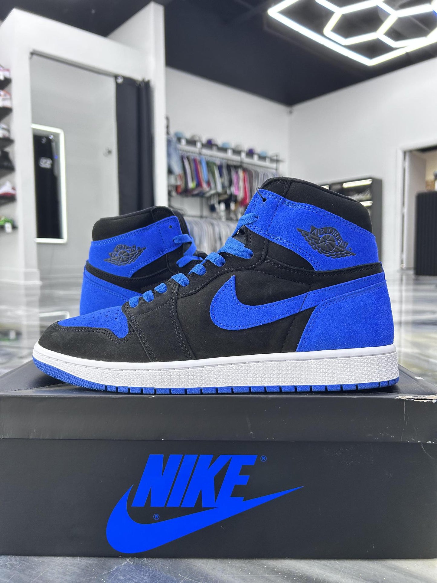 Jordan 1 "Royal Reimagined" Used Size 12