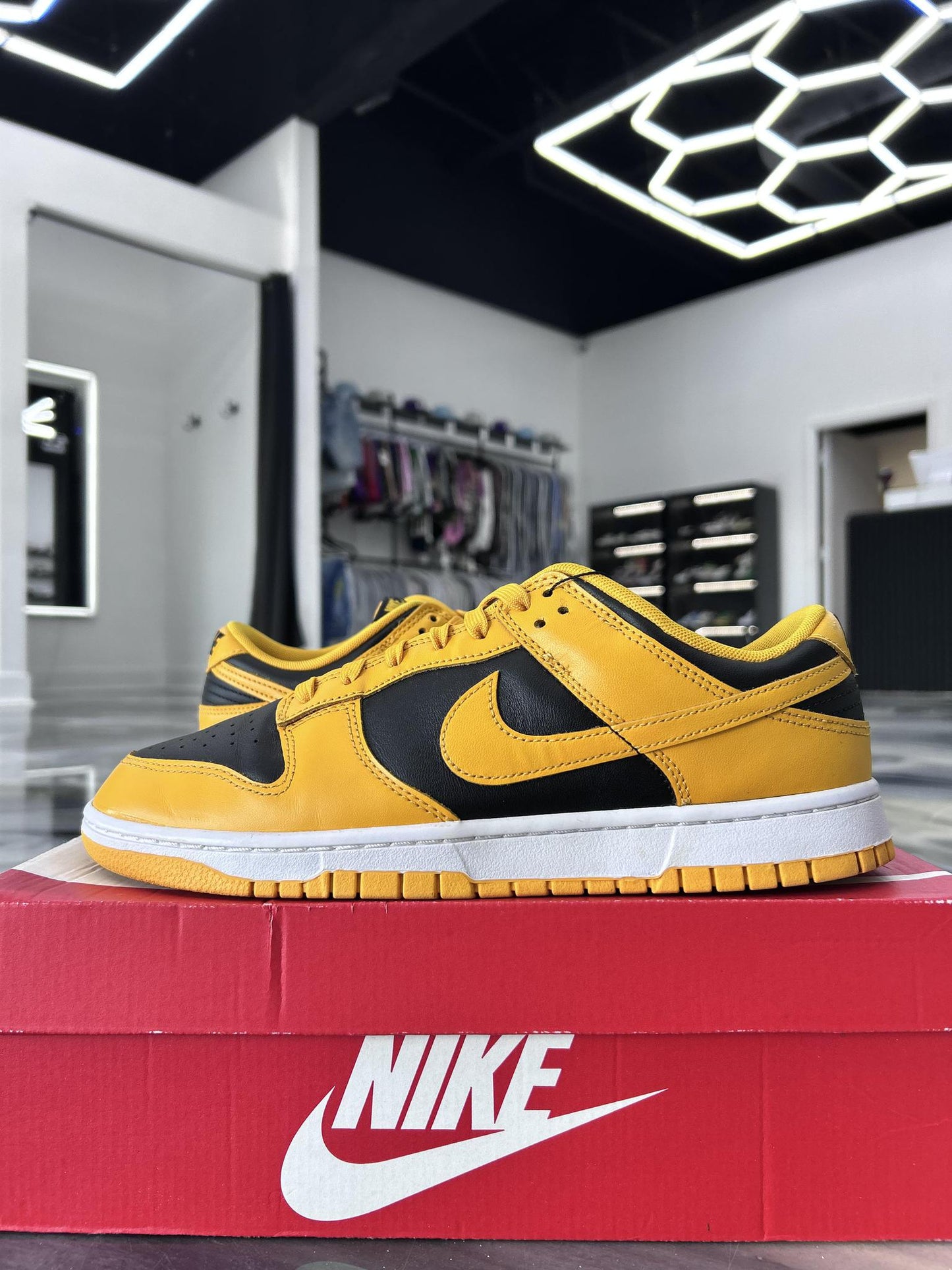Nike Dunk Low "Goldenrod" Used Size 11