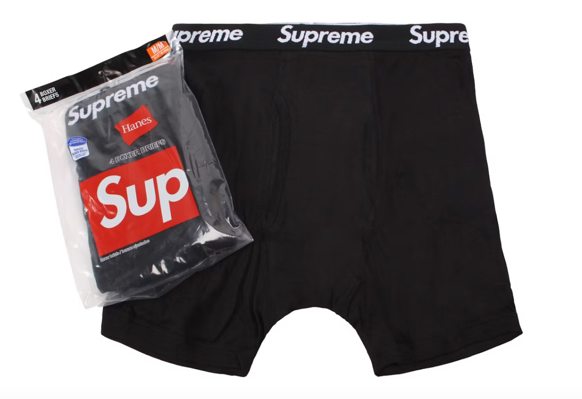 Hanes Supreme Boxer Briefs (4 Pack)