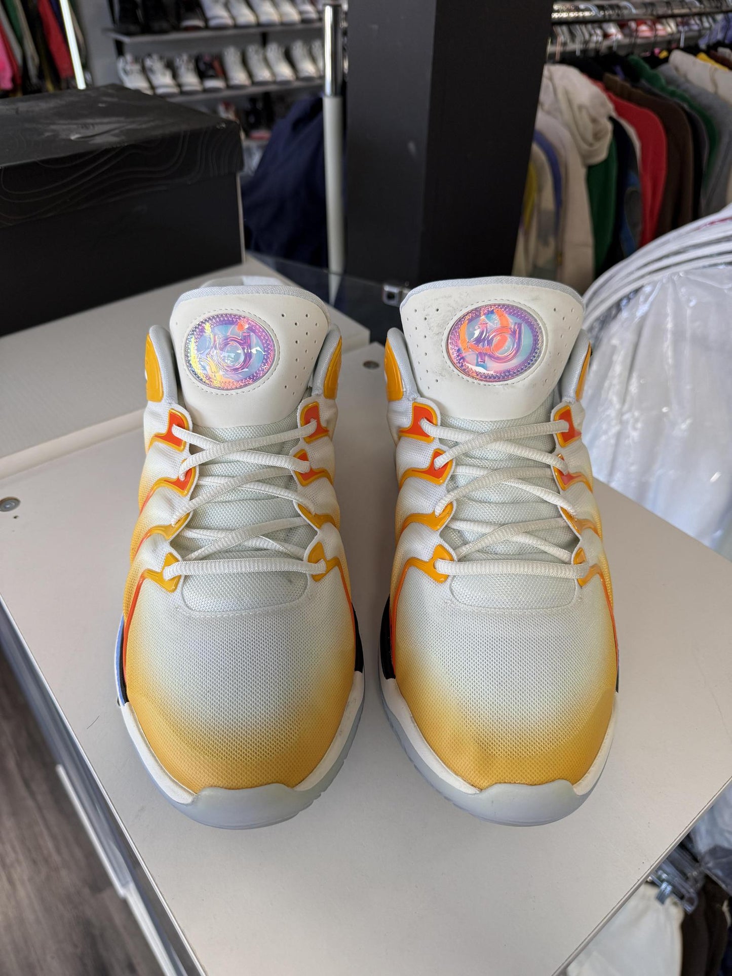 Nike KD17 "Sunrise" Used Size 13