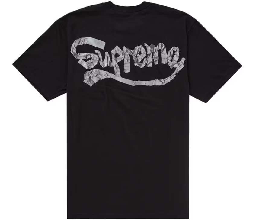 Supreme Tape Tee "Black"