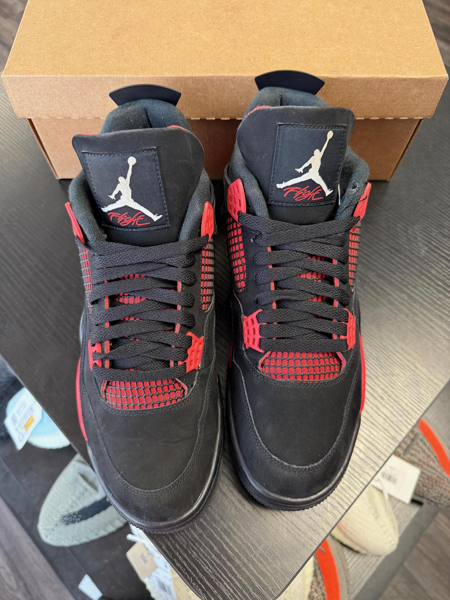 Jordan 4 "Red Thunder" Used Size 11.5