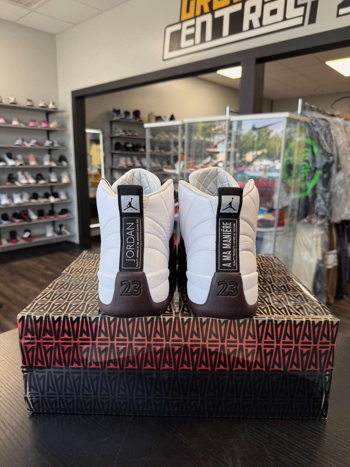 Jordan 12 x A Ma Maniere "White" Used Size 13