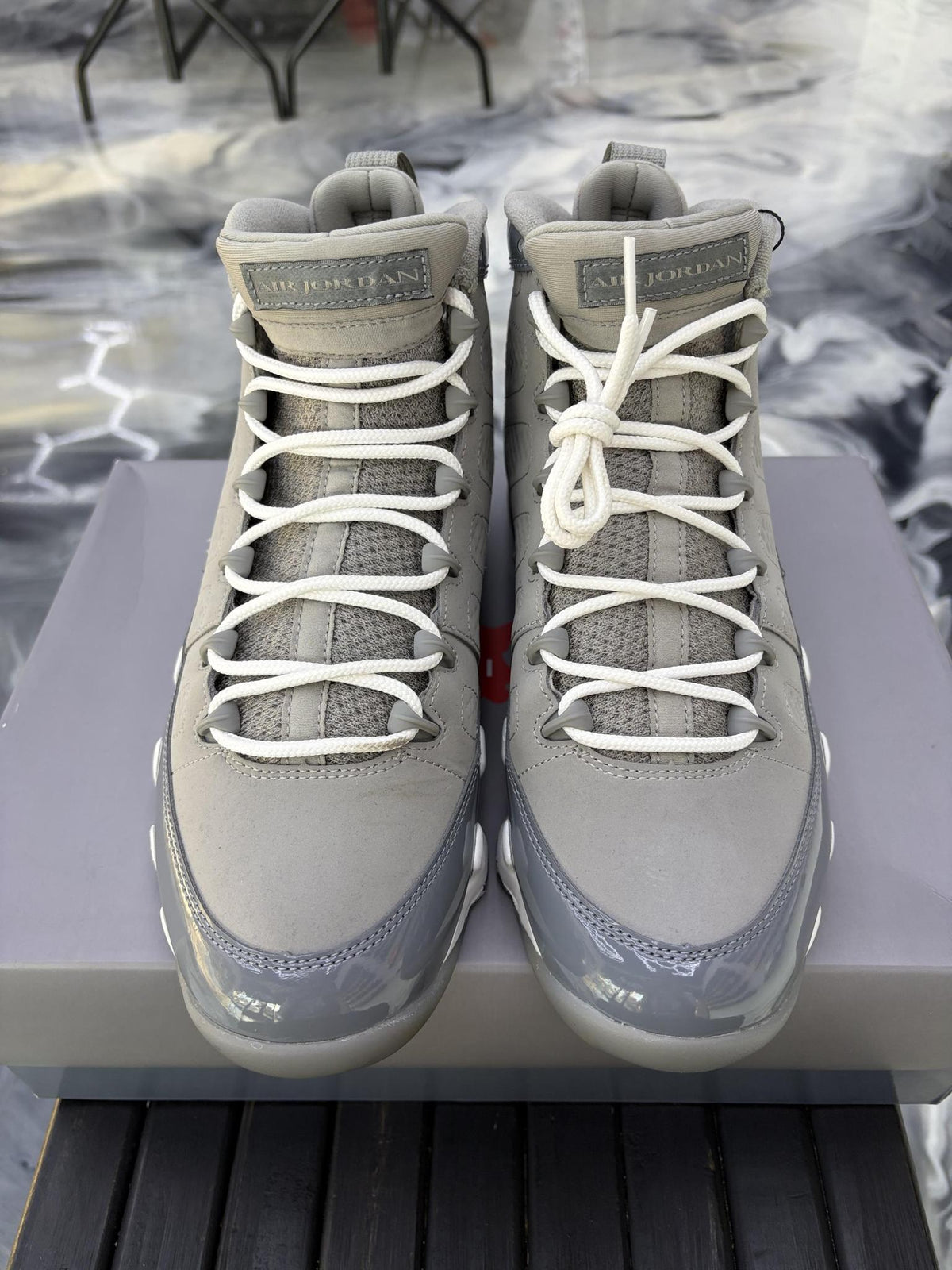 Jordan 9 "Cool Grey" Used Size 10