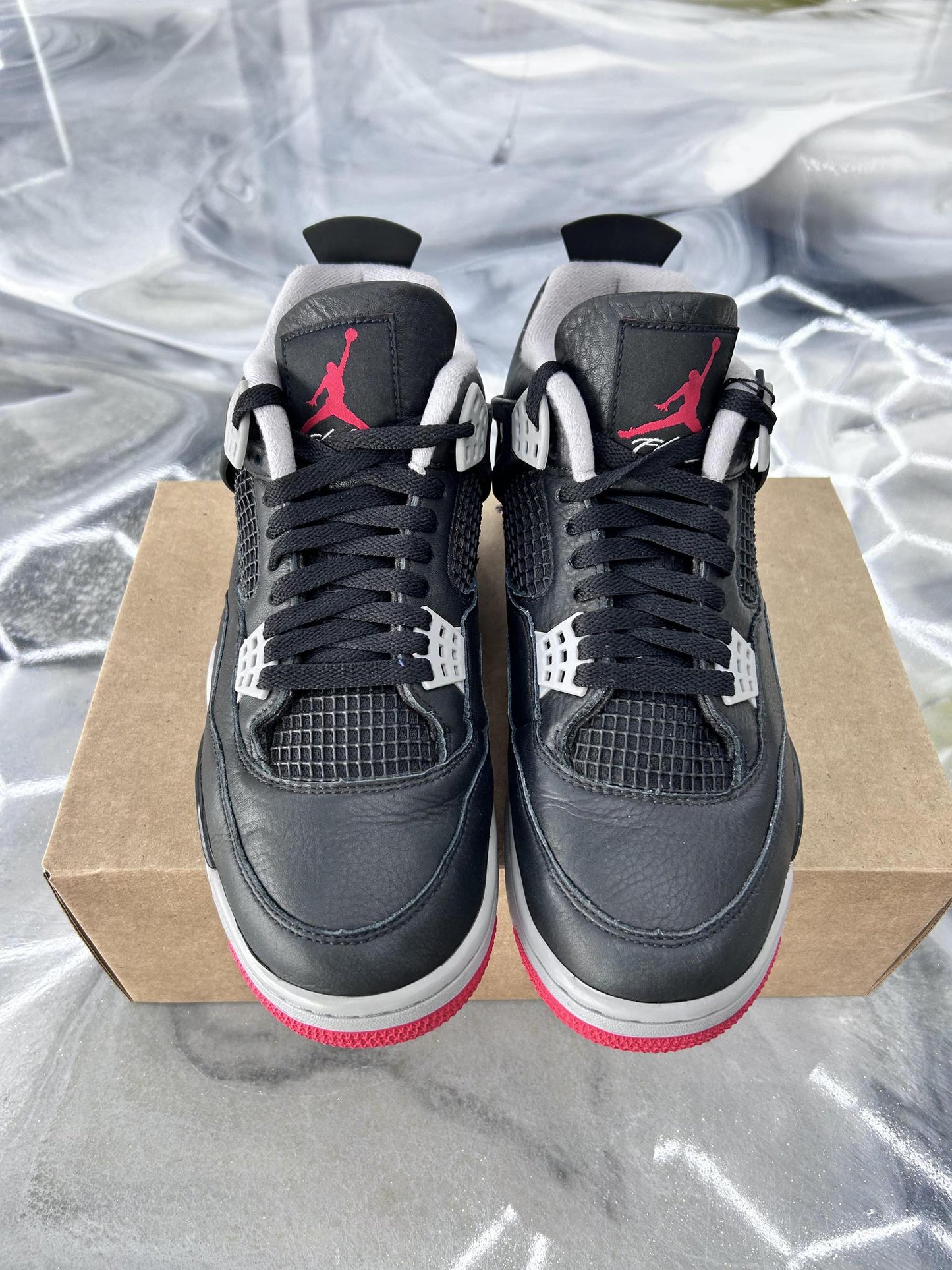 Jordan 4 "Bred Reimagined" Used Size 10