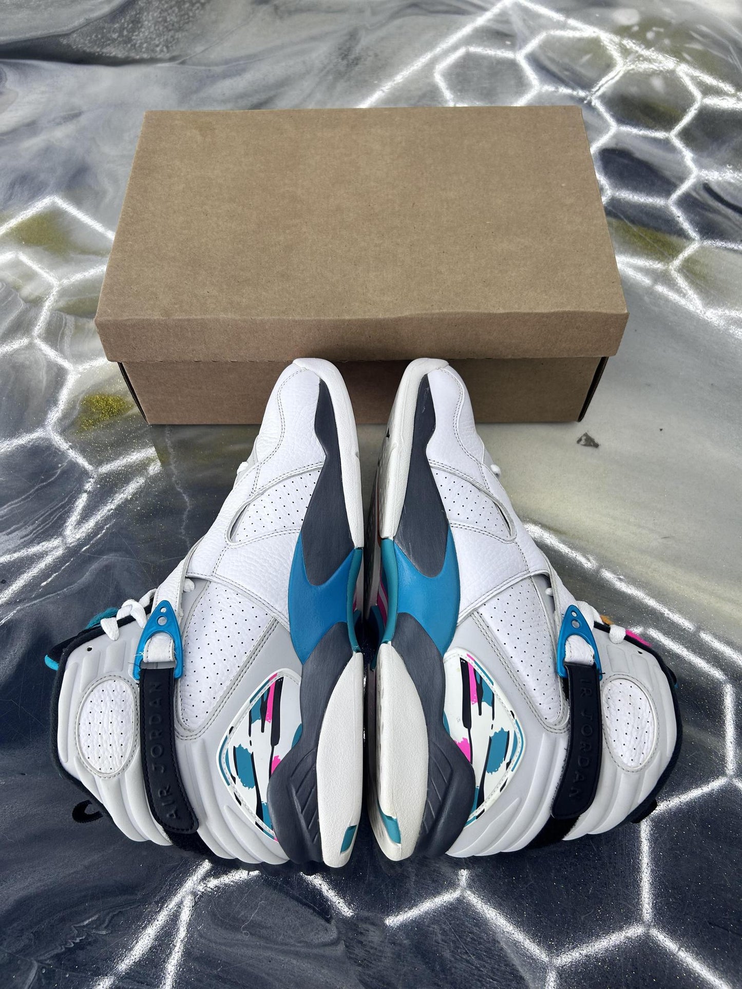 Jordan 8 "Turbo Green" Used Size 12