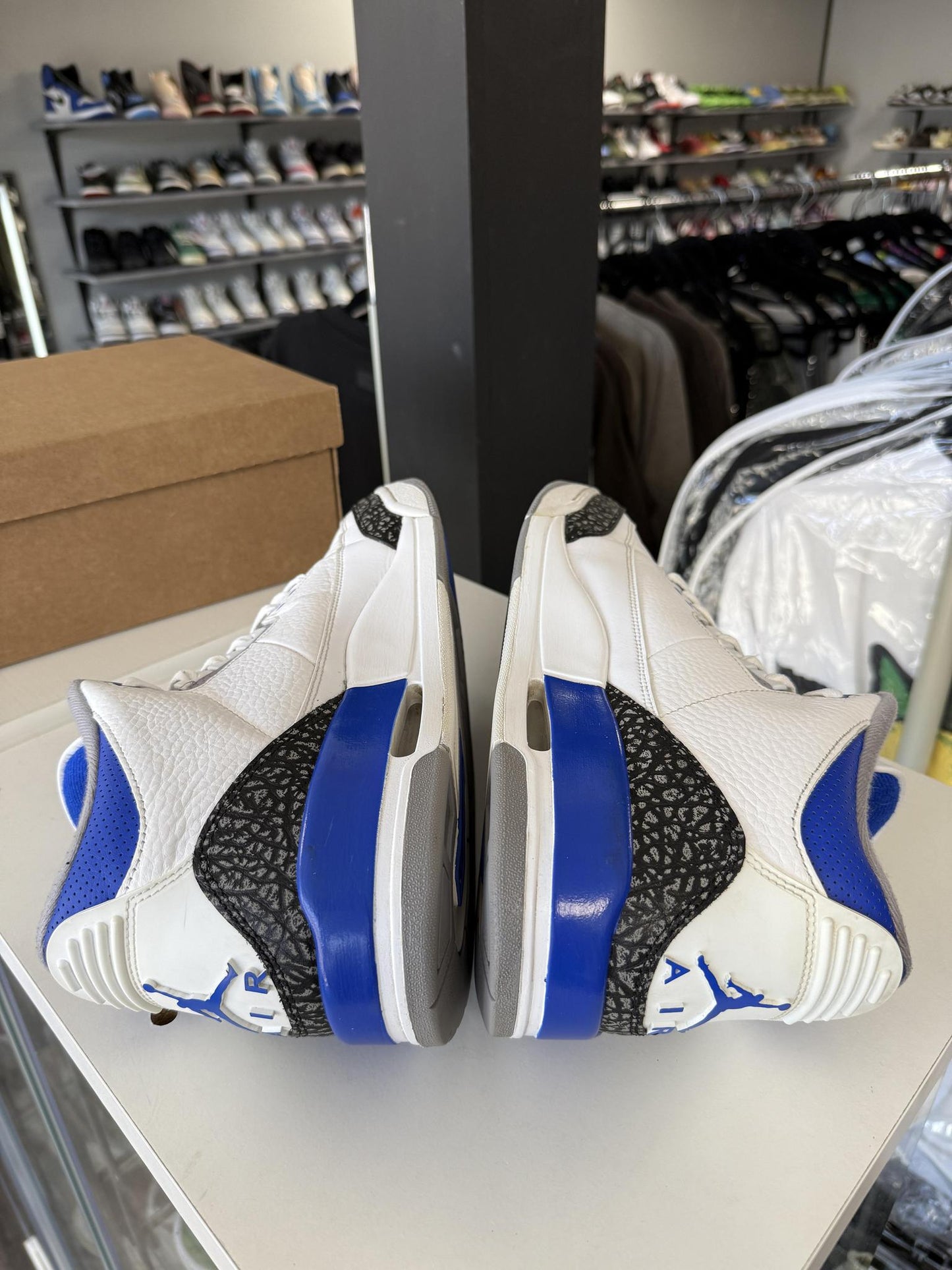 Jordan 3 "Racer Blue" Used Size 13