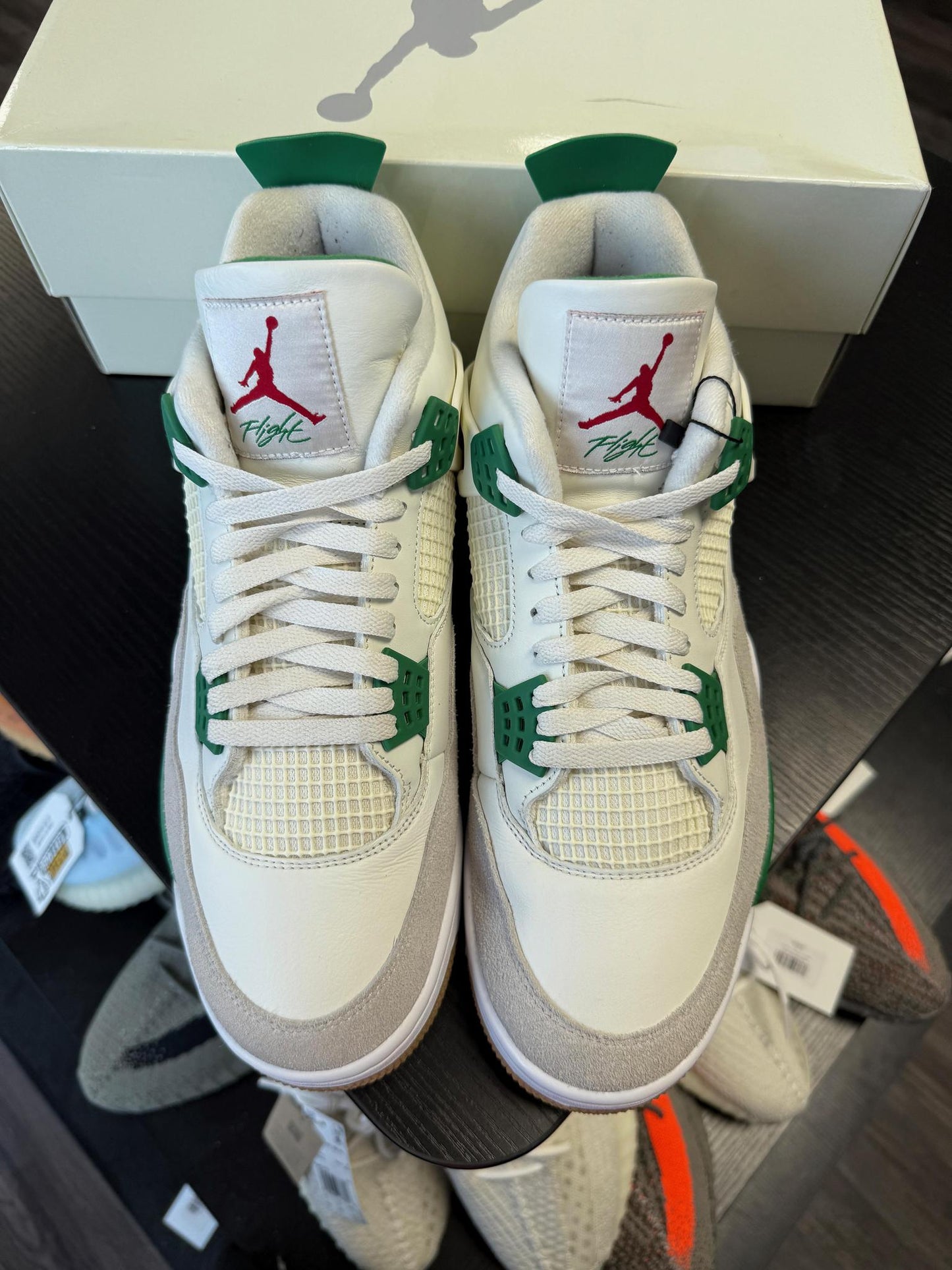 Jordan 4 x Nike SB "Pine Green" Used Size 13