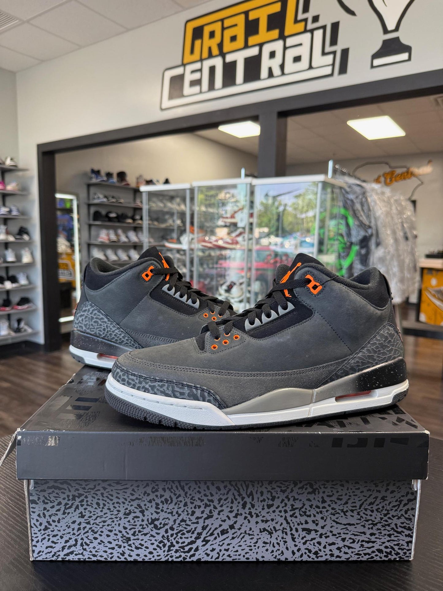 Jordan 3 "Fear" Used Size 11.5