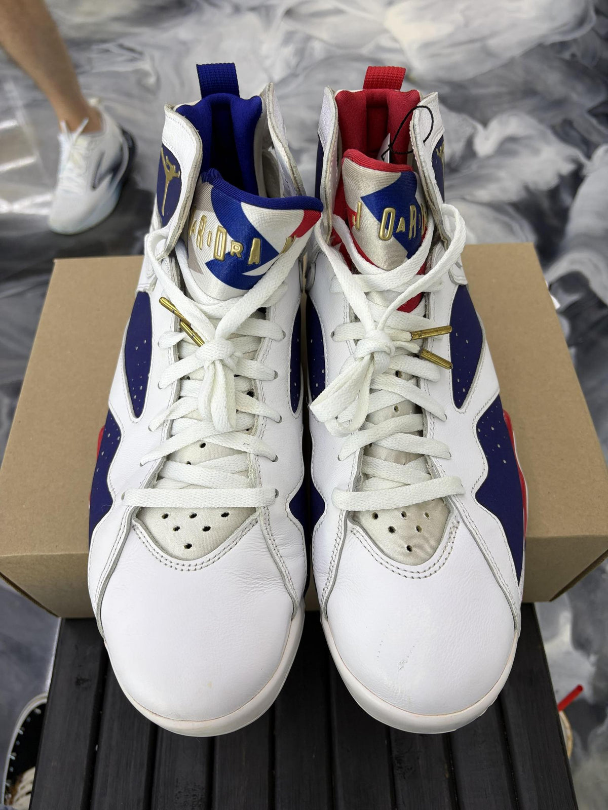 Jordan 7 "Olympic" Used Size 12