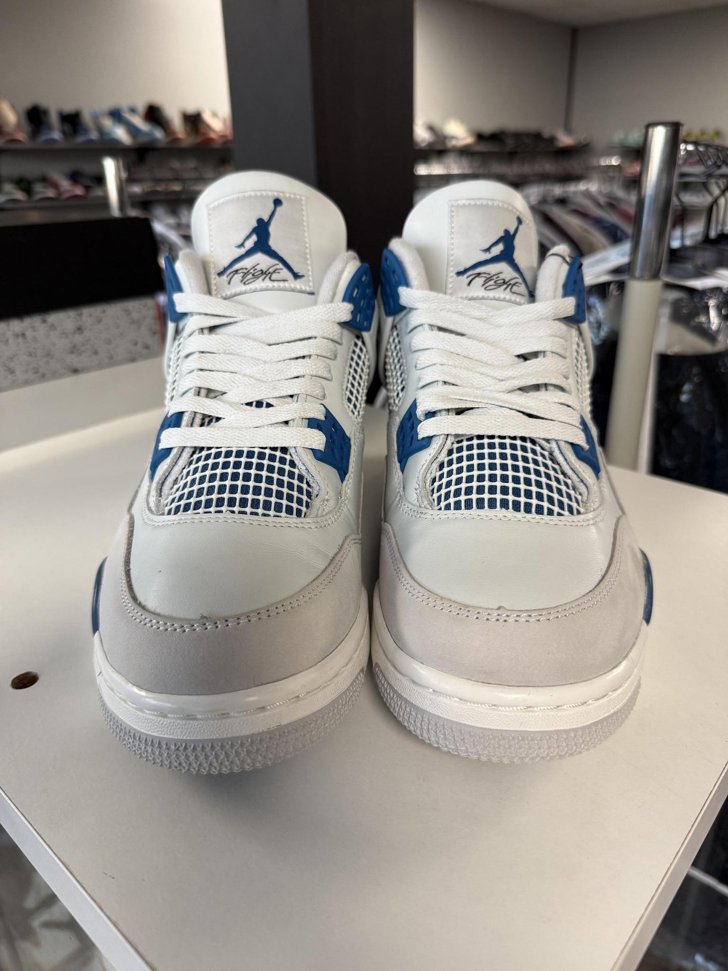 Jordan 4 "Military Blue" Used Size 10