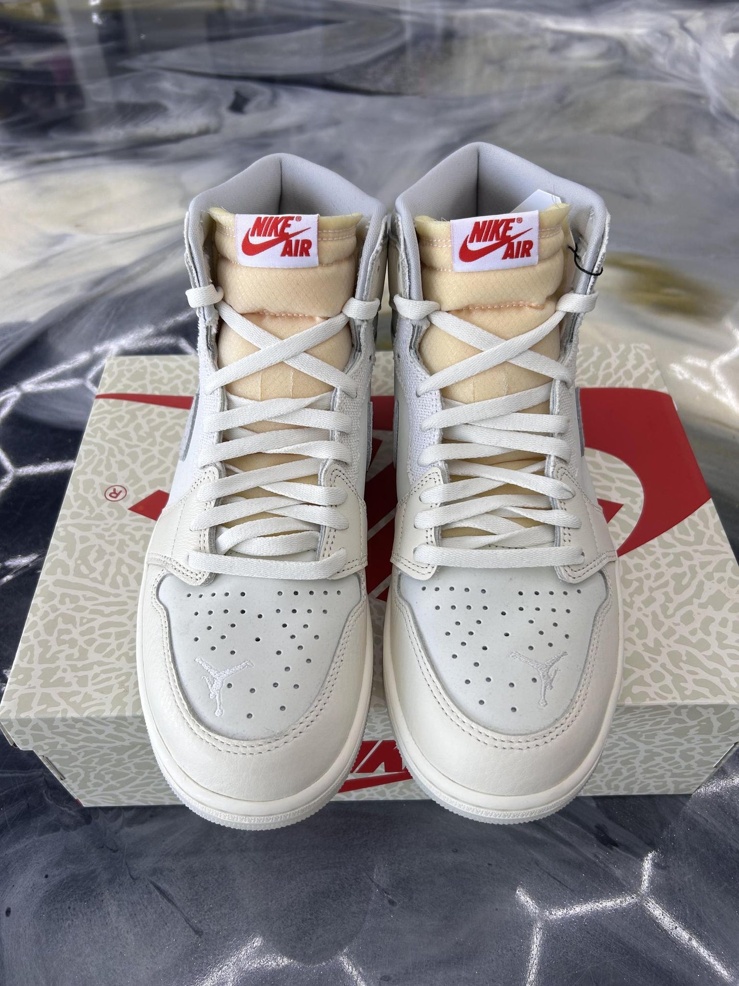 Jordan 1 High "Sail University" Used Size 11.5
