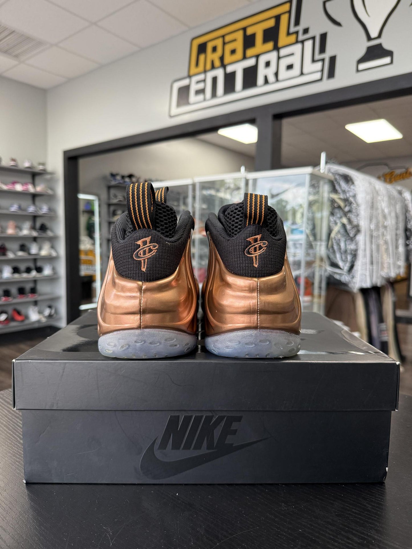 Nike Foamposite One "Copper" Used Size 11.5