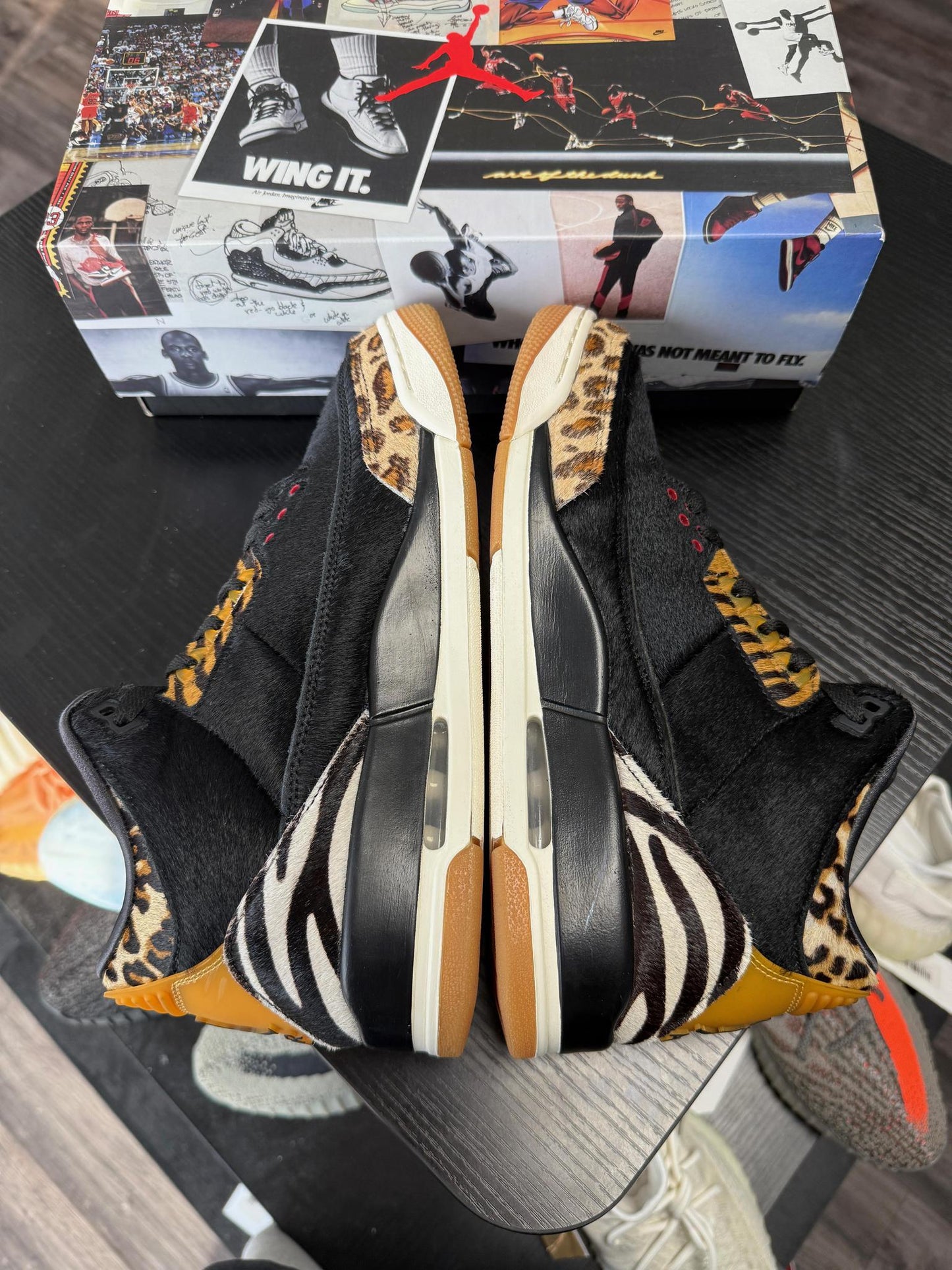 Jordan 3 "Animal Instinct" Used Size 10