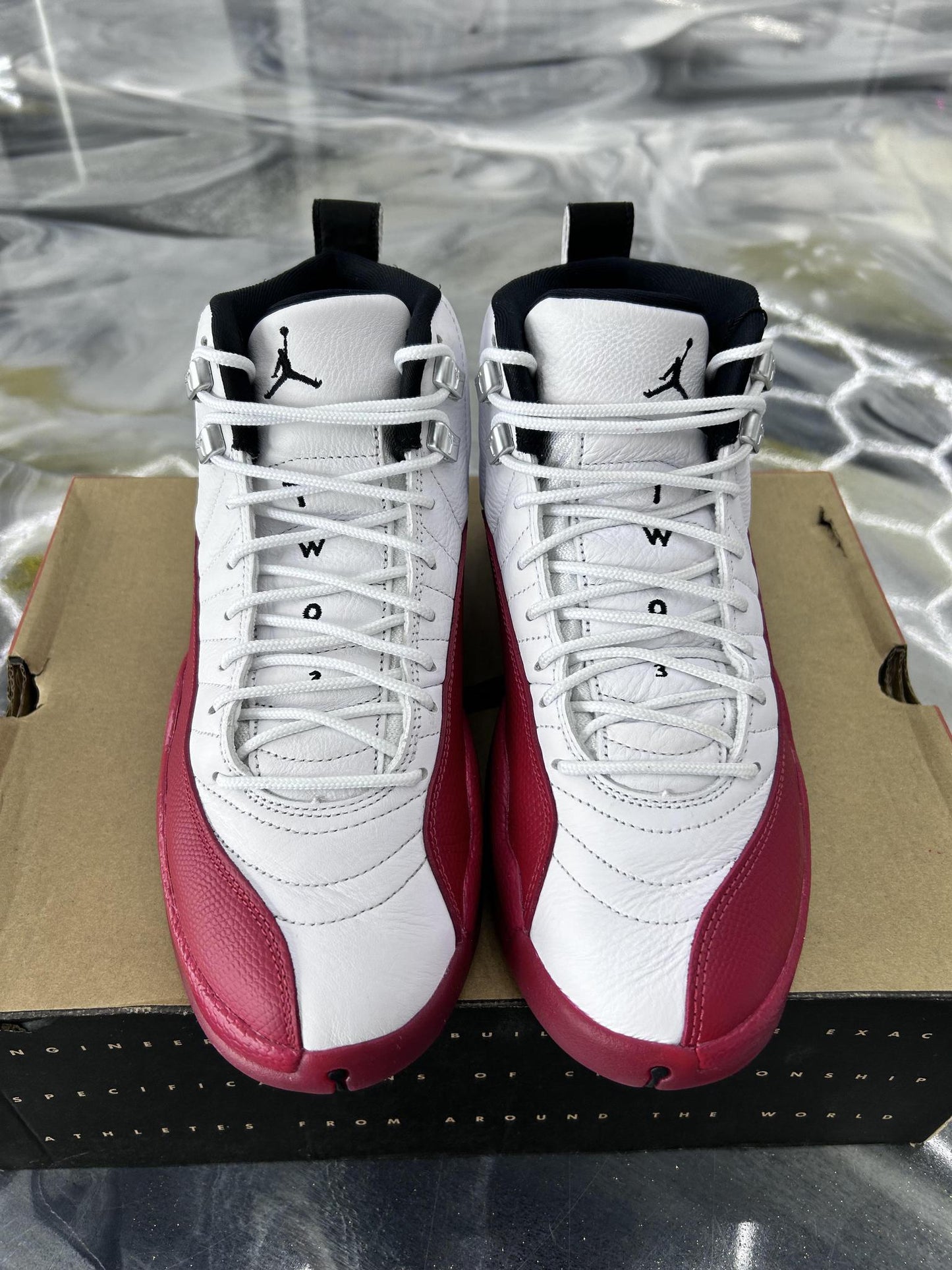 Jordan 12 "Cherry" Used Size 9