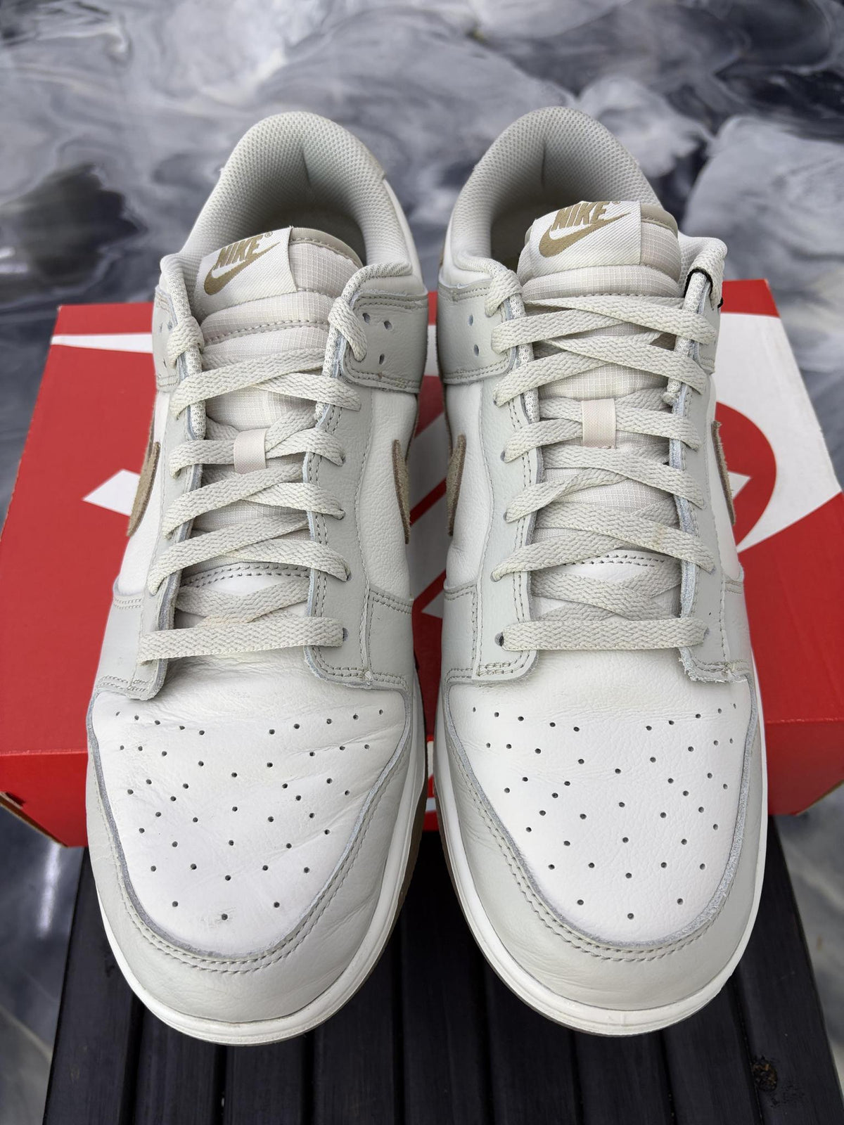 Dunk Low "Light Carbon" Used Size 14