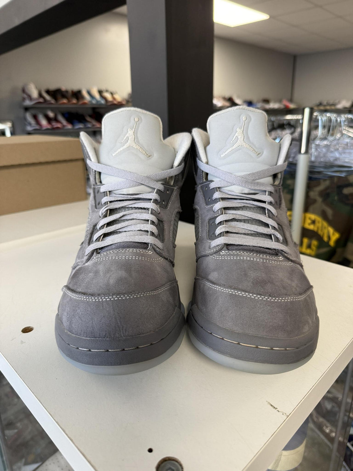 Jordan 5 "Wolf Grey" Used Size 11