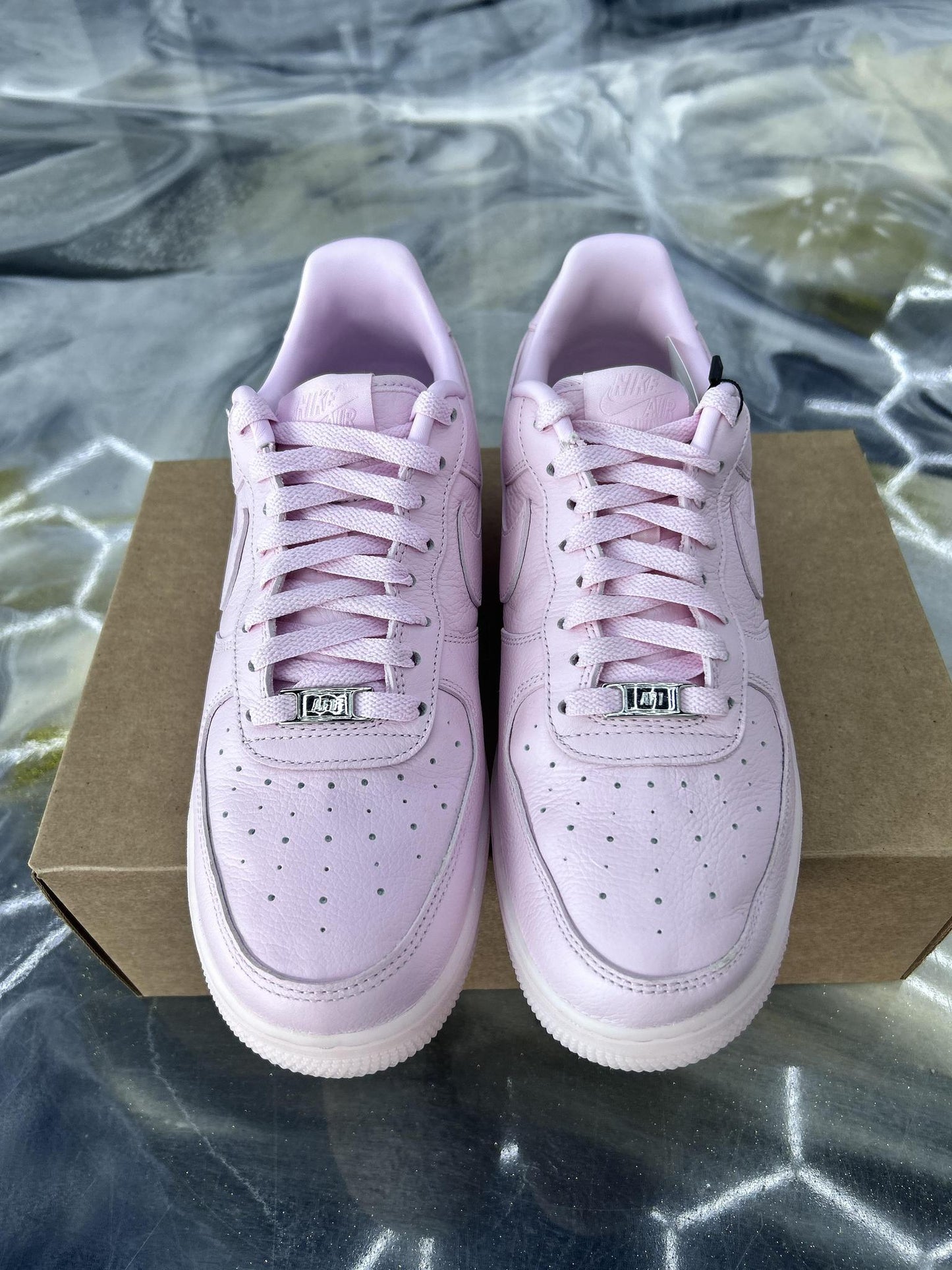 Nike Air Force One x Certified Lover Boy "Pink" Used Size 10