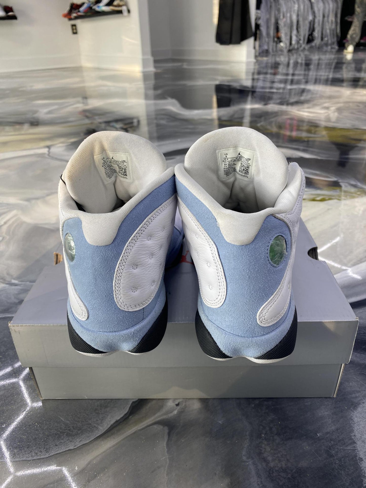Jordan 13 "Blue Grey" Used Size 9