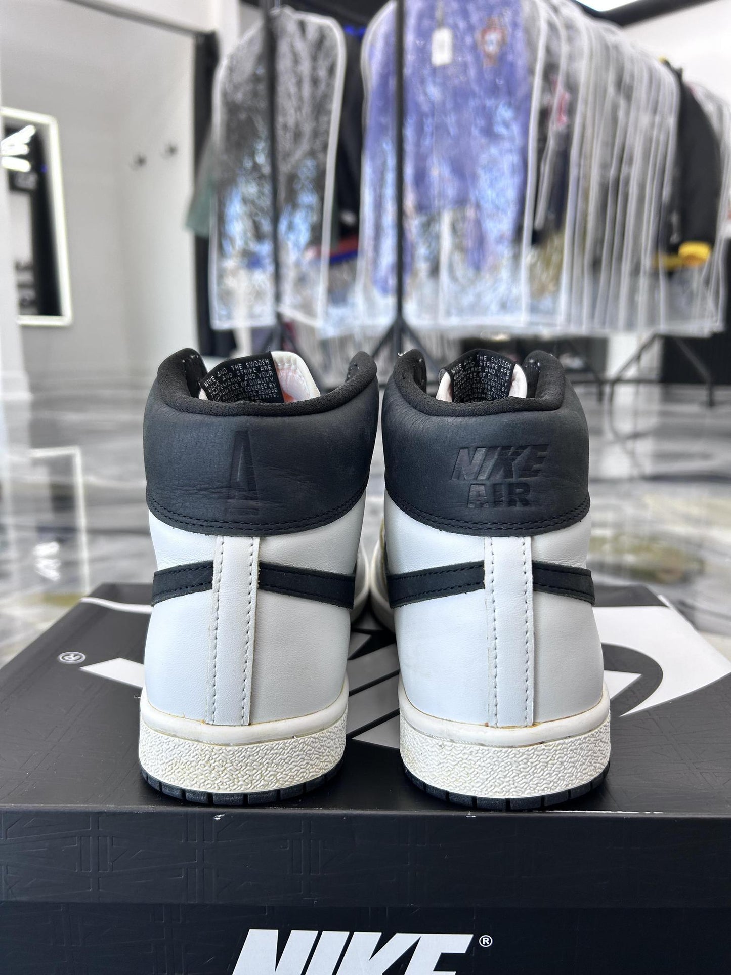 Jordan Air Ship "A Ma Maniere" Used Size 9.5