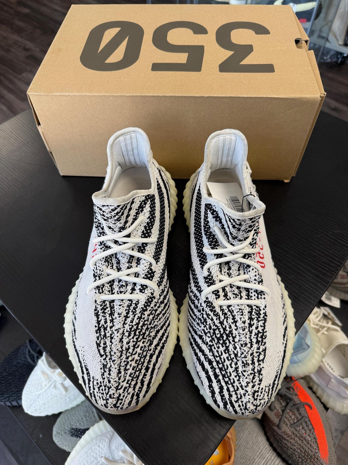 Yeezy 350 V2 "Zebra" Size 12.5