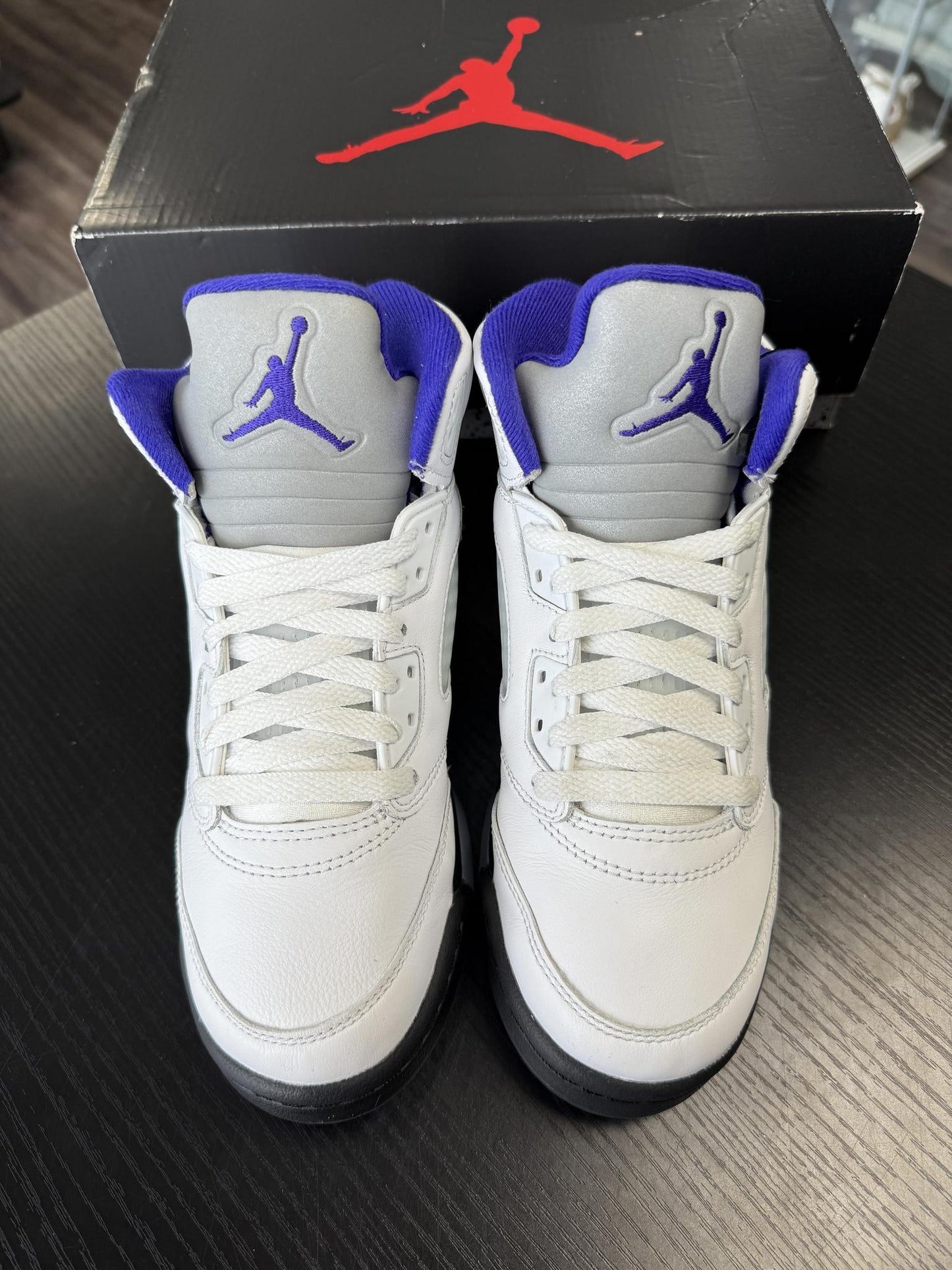 Jordan 5 "Dark Concord" Used Size 5Y/6.5W
