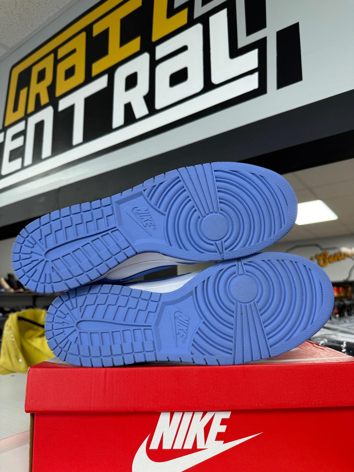 Nike Dunk Low "Polar Blue" Used Size 14