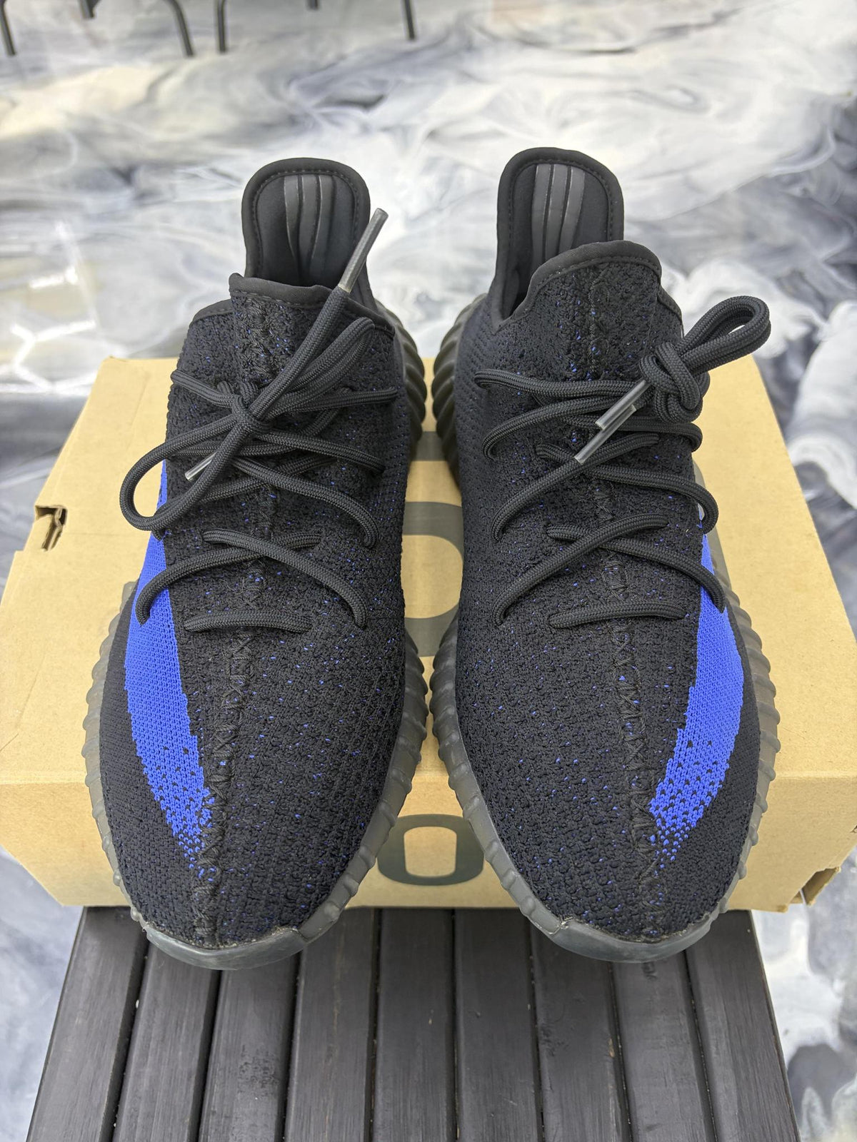 Adidas Yeezy 350 "Dazzling Blue" Used Size 13