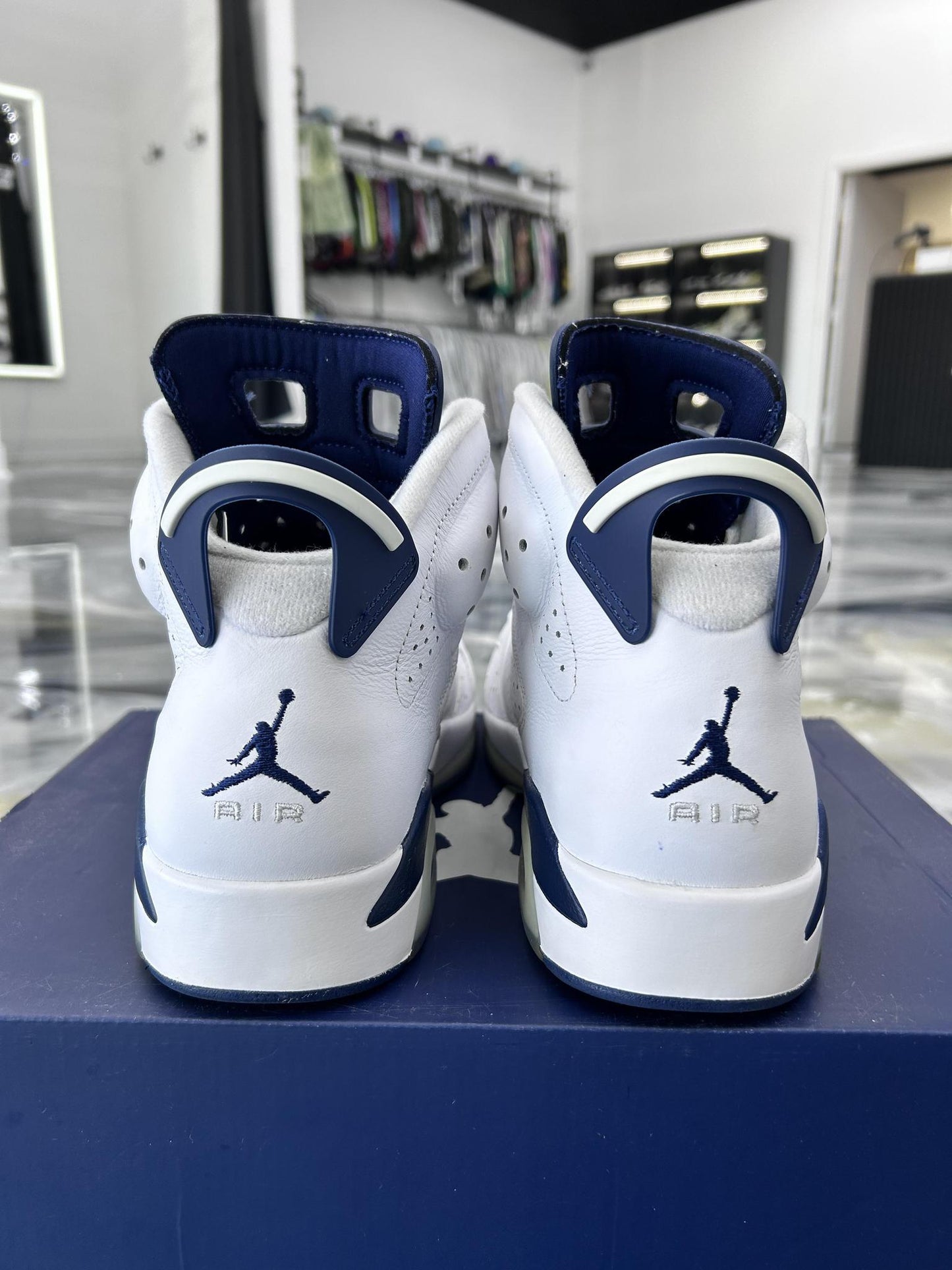 Jordan 6 "Midnight Navy" Used Size 11