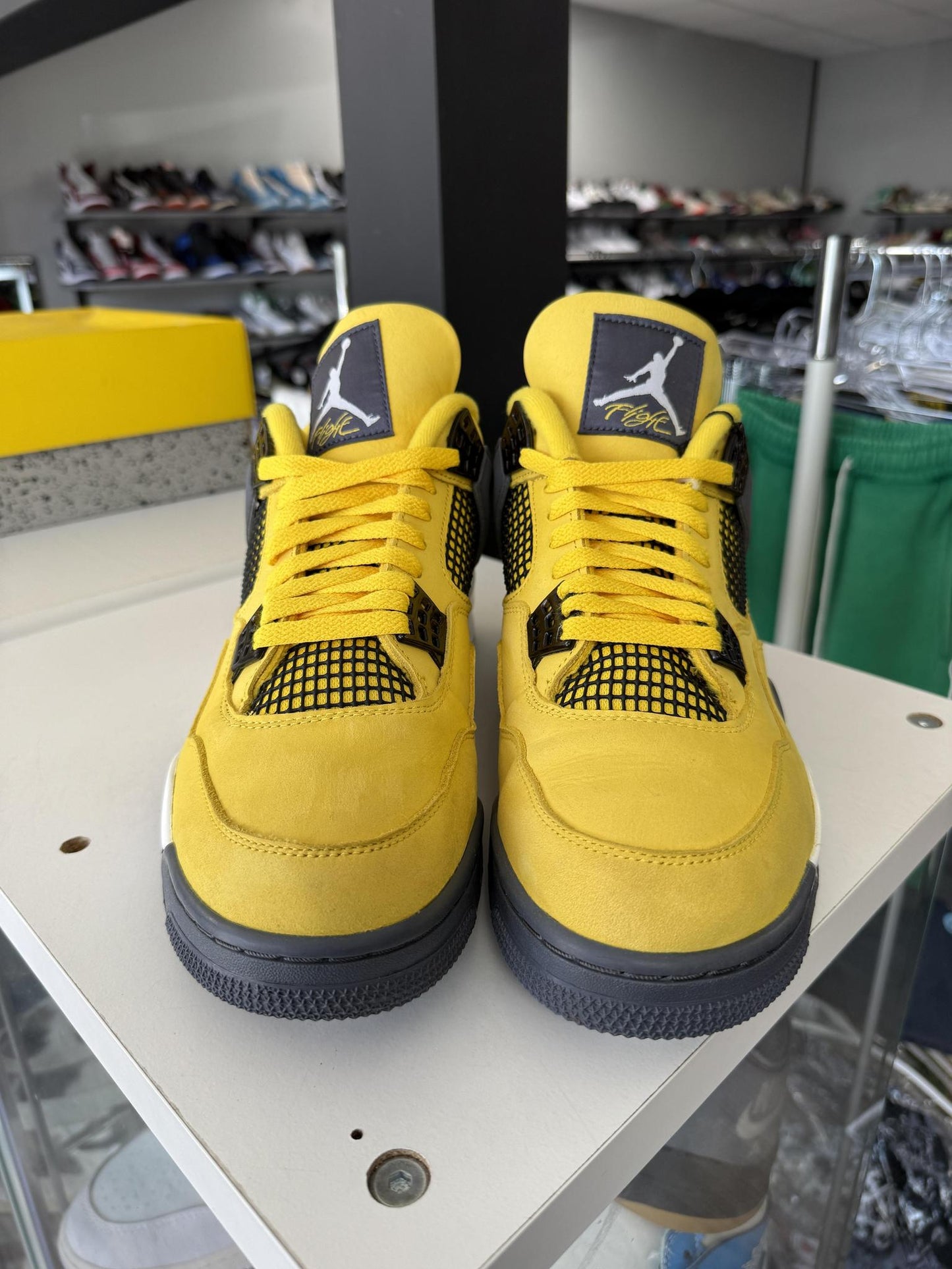 Jordan 4 "Lightning" Used Size 12