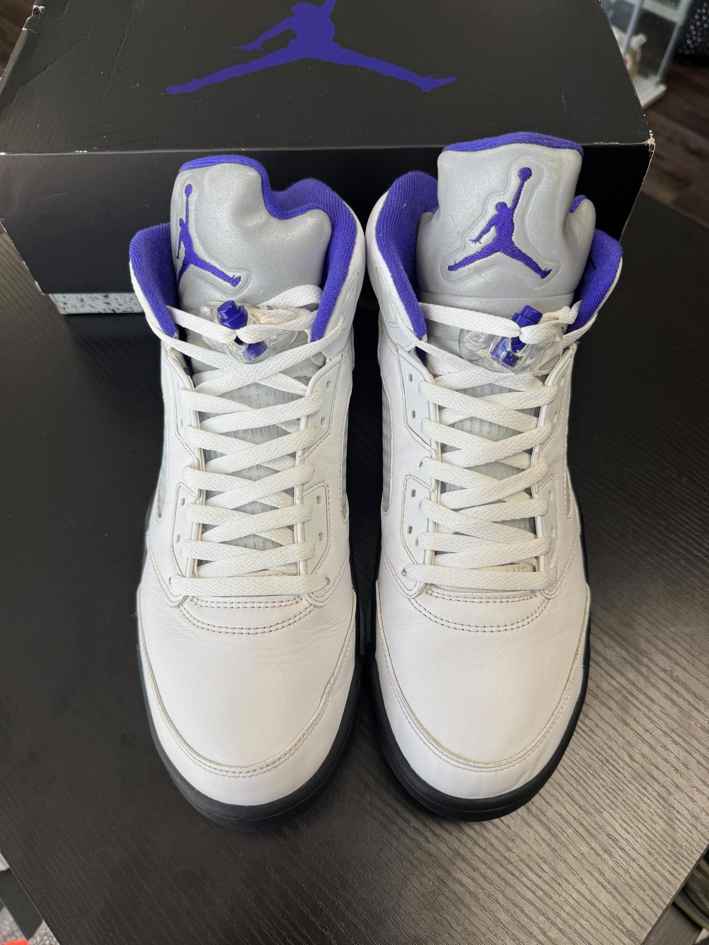 Jordan 5 "Dark Concord" Used Size 12