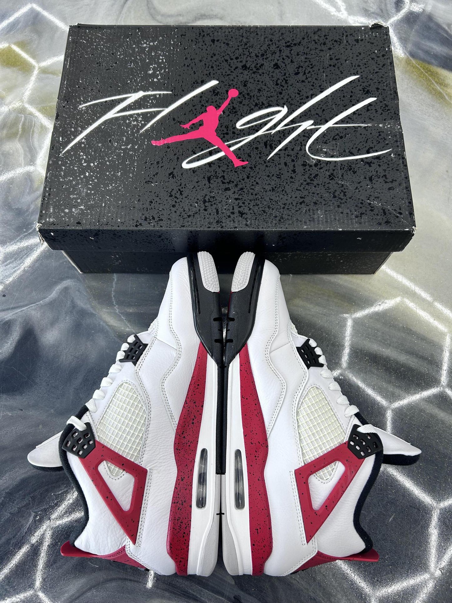 Jordan 4 "Red Cement" Used Size 10