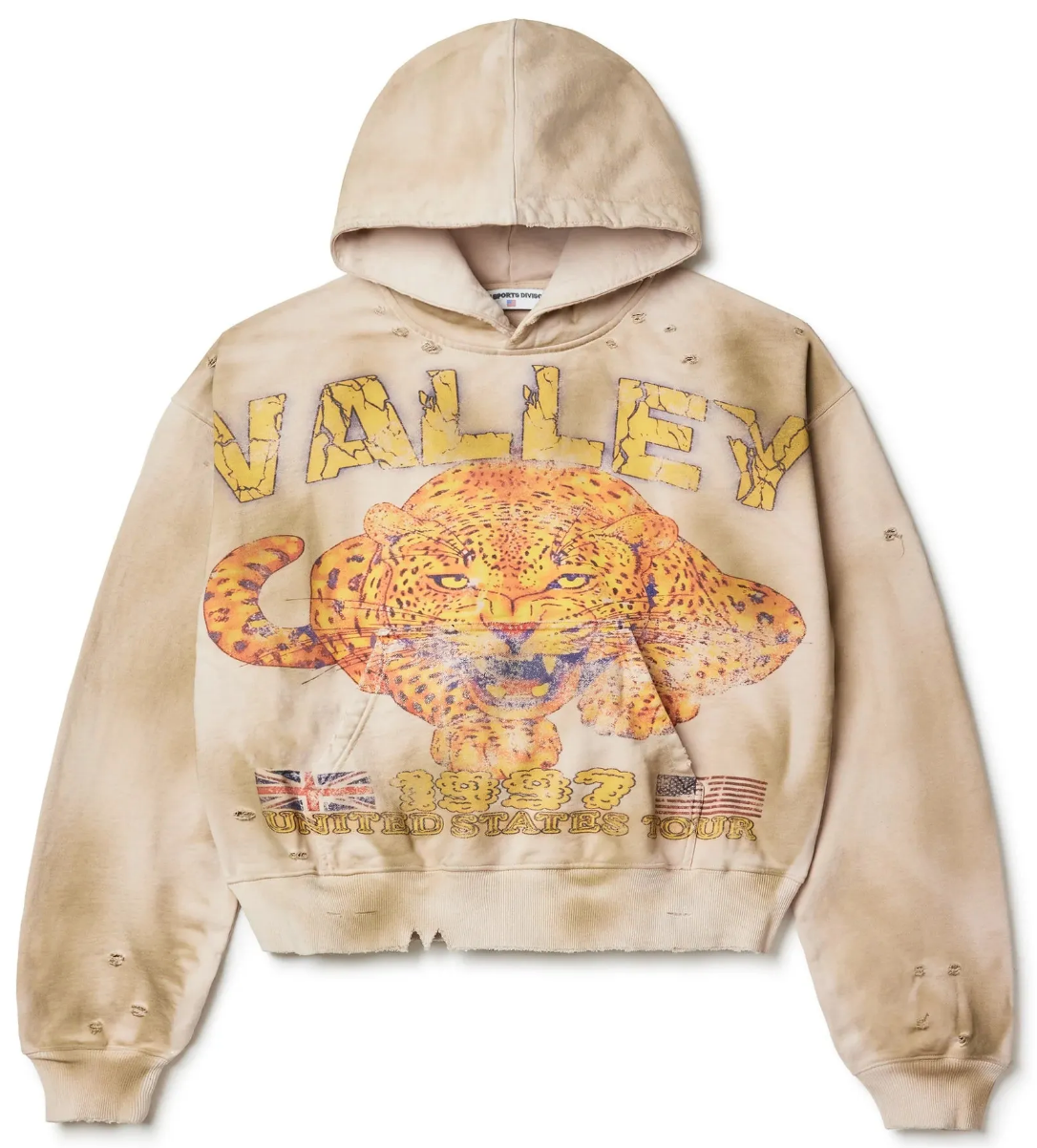 Vale Cheetah Hoodie "Cream"