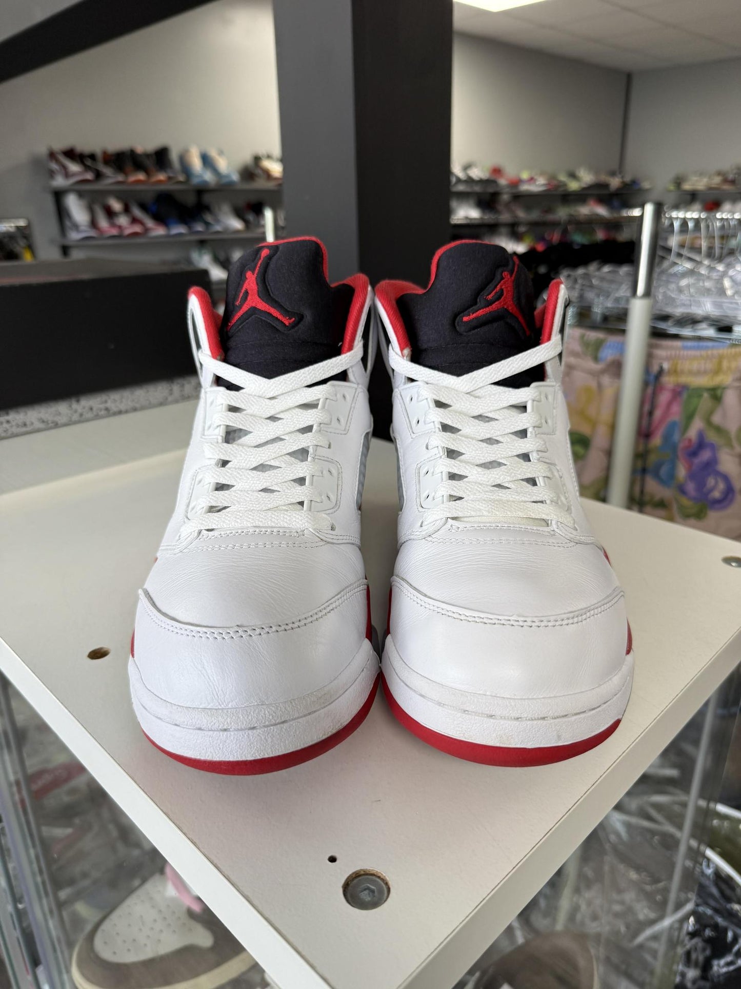 Jordan 5 "Fire Red" Used Size 10.5