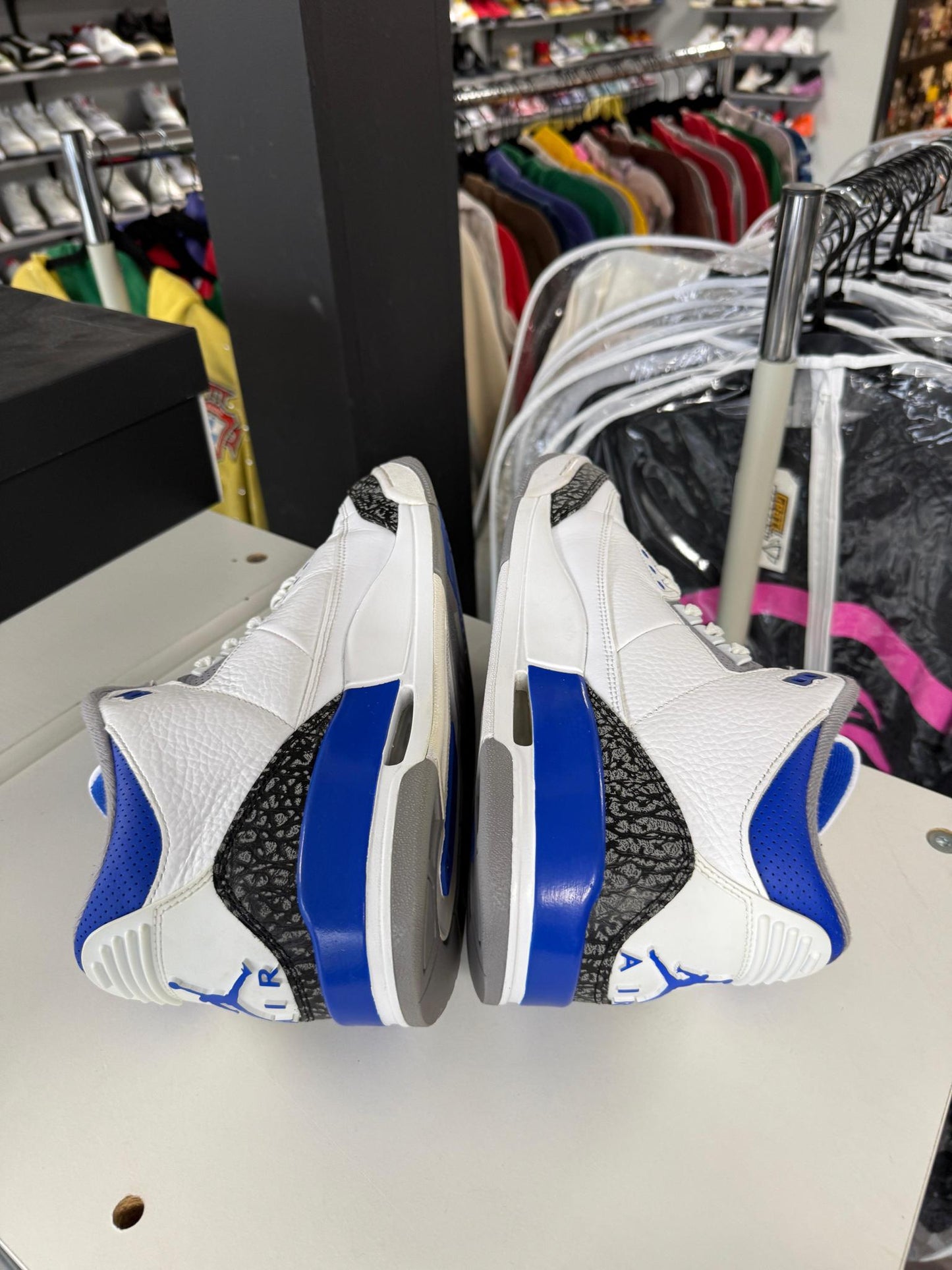 Jordan 3 "Racer Blue" Used Size 11.5