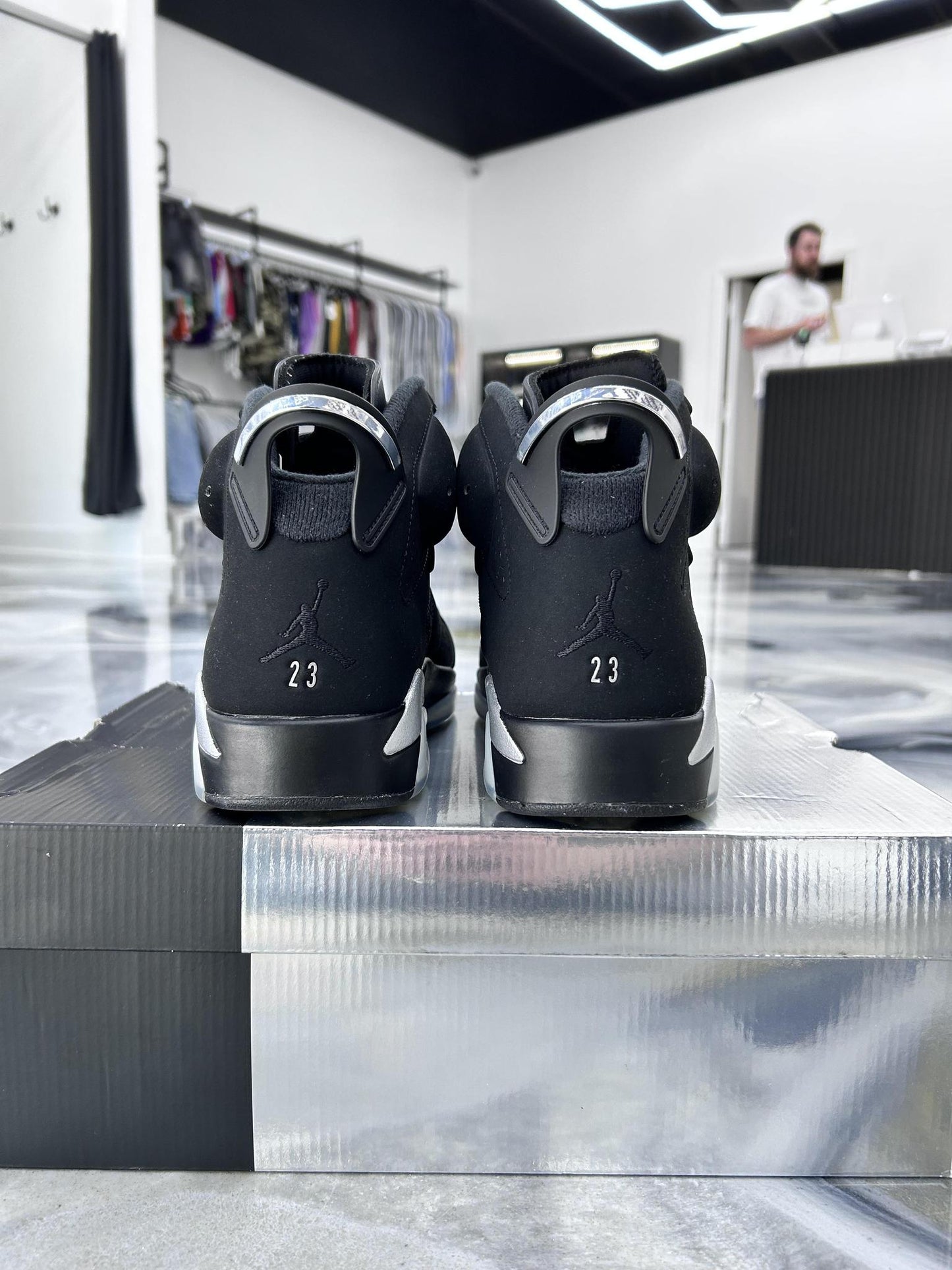 Jordan 6 "Chrome" Used Size 8.5