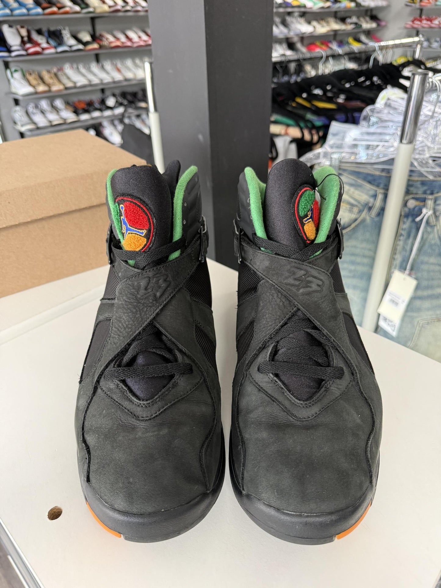 Jordan 8 "Tinker Air Raid" Used Size 14