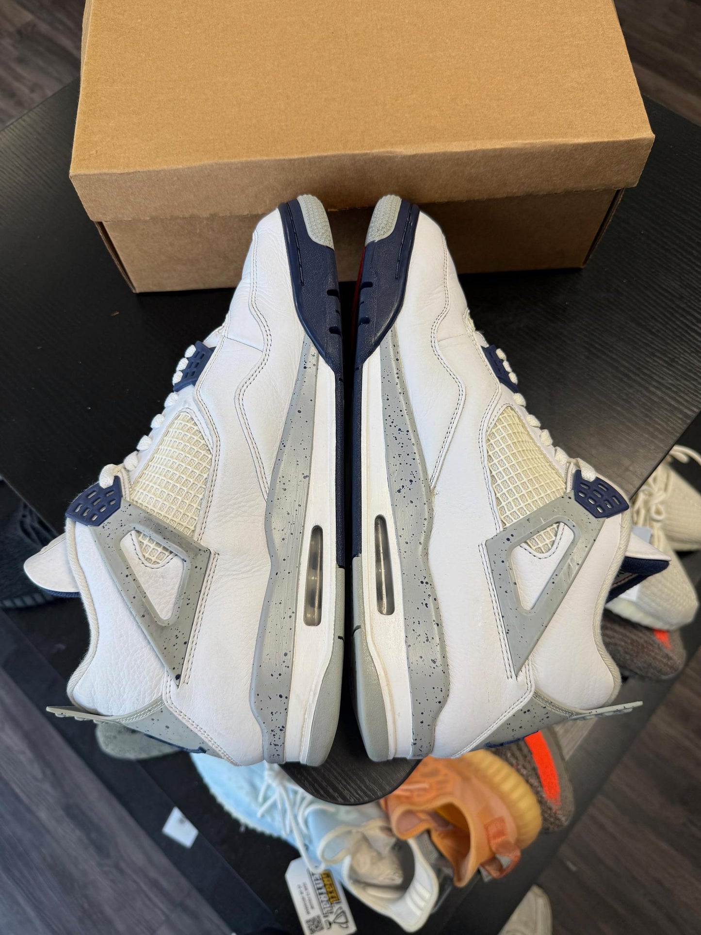 Jordan 4 "Midnight Navy" Used Size 14