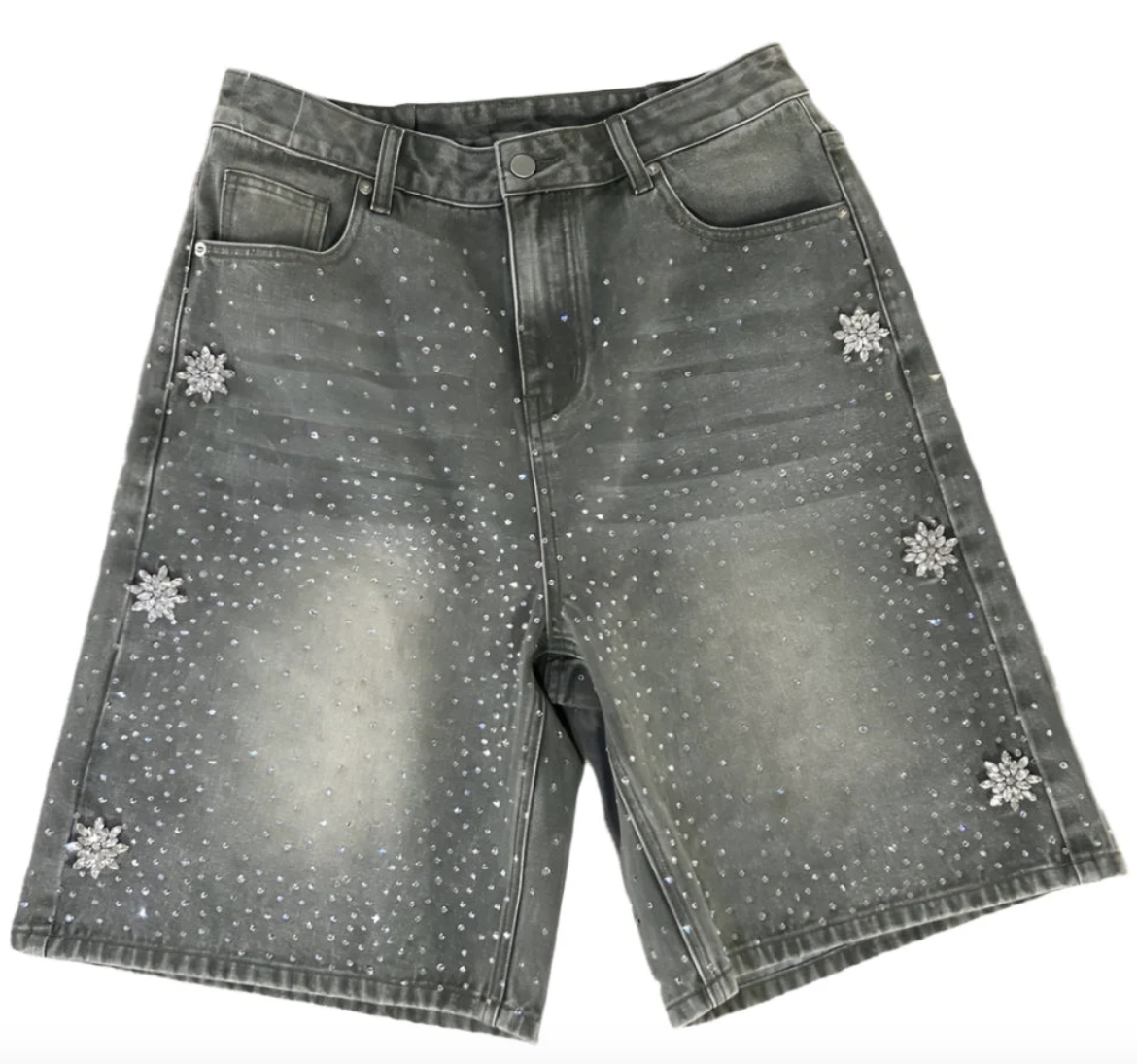 Fraternal Astro Jean Shorts "Washed Olive"