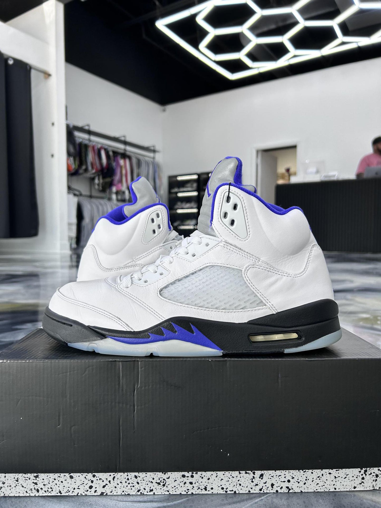 Jordan 5 "Concord" Used Size 12
