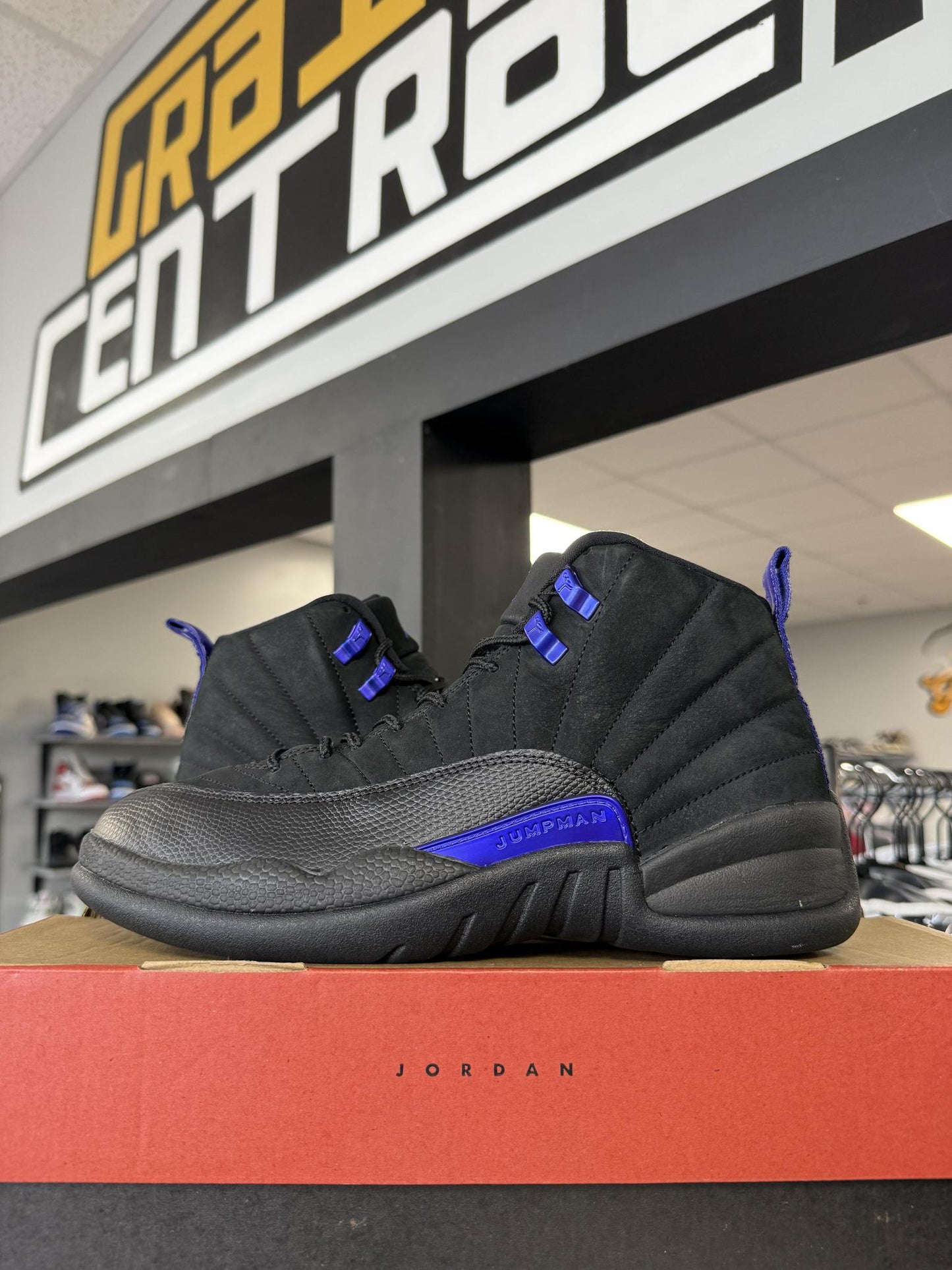 Jordan 12 "Dark Concord" Used Size 8
