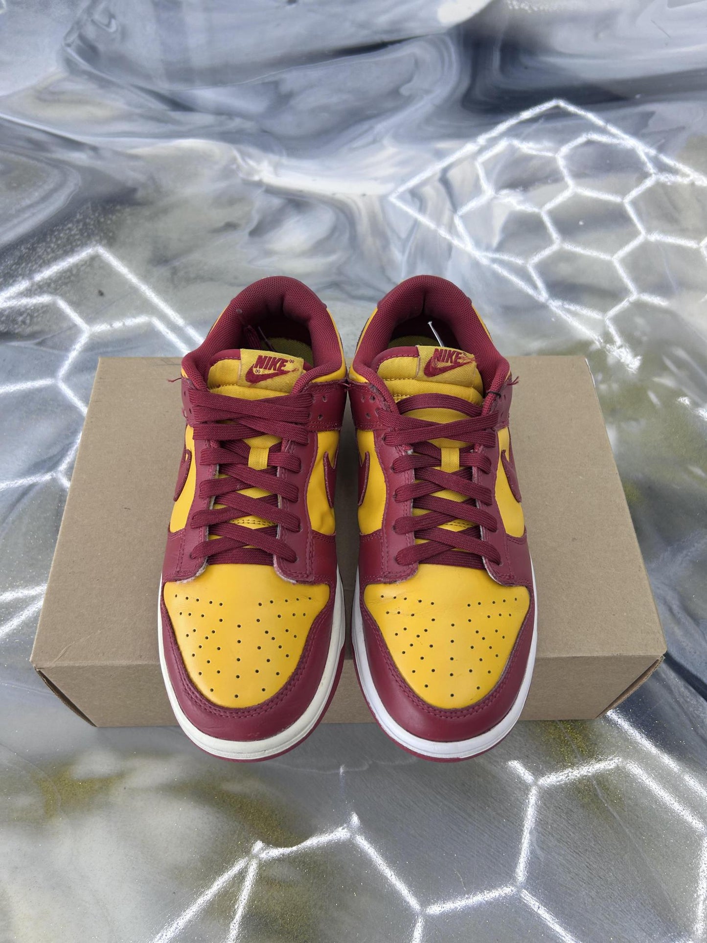 Nike Dunk Low "Midas Gold" Used Size 8