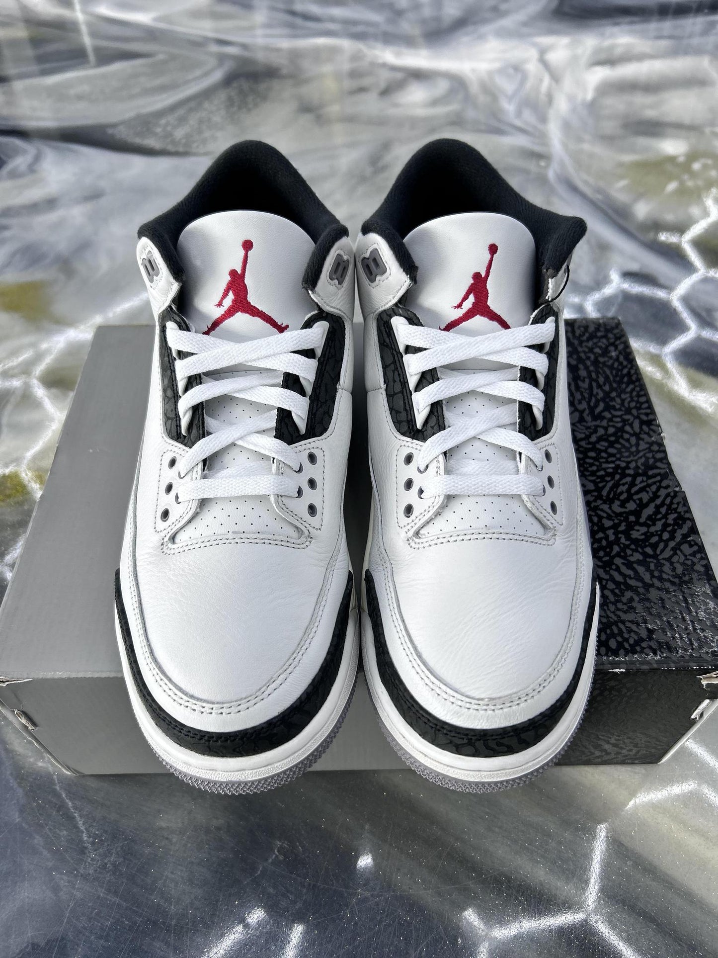 Jordan 3 Cement Grey Used Size 10