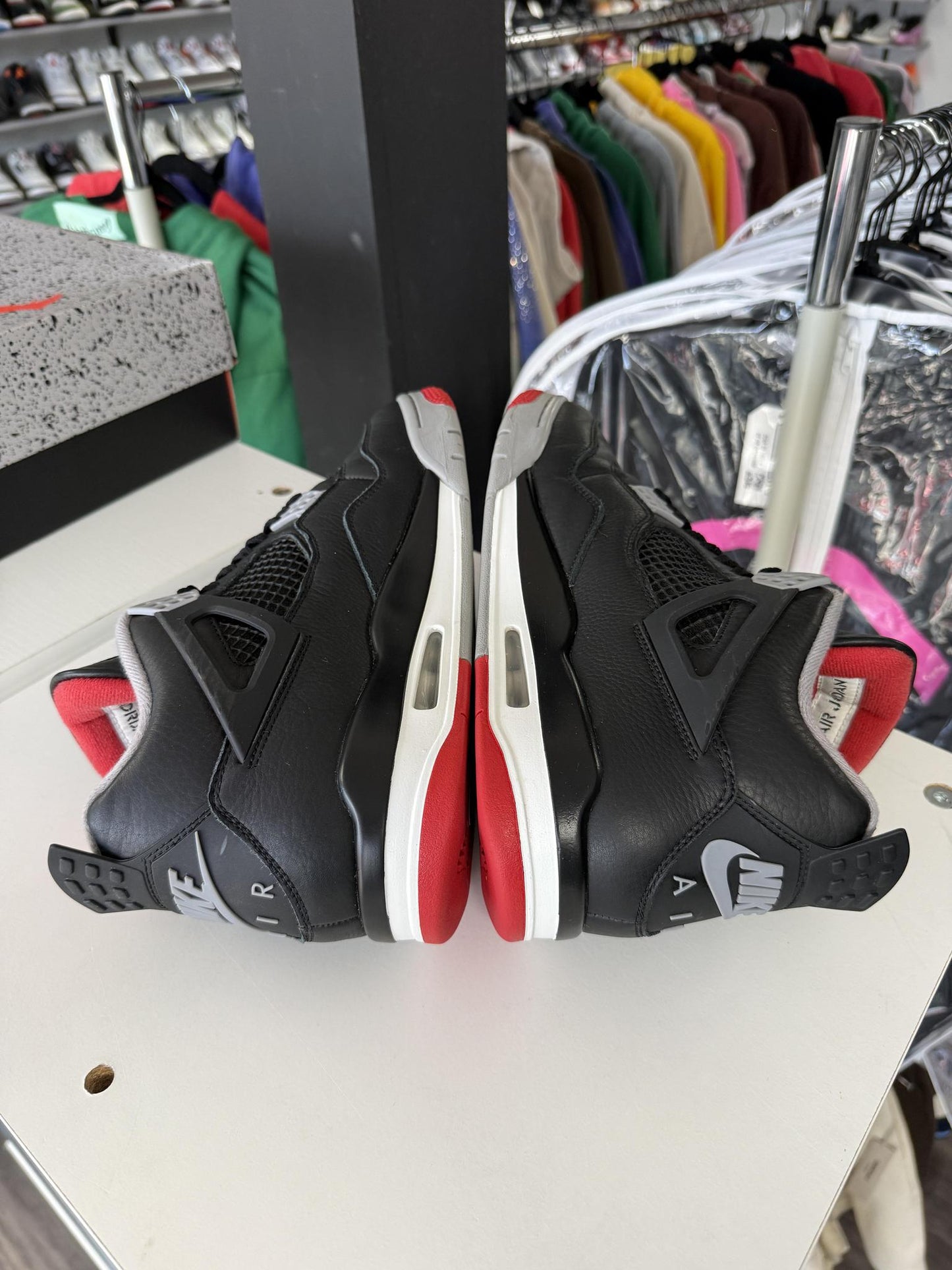 Jordan 4 "Bred Reimagined" Used Size 10.5