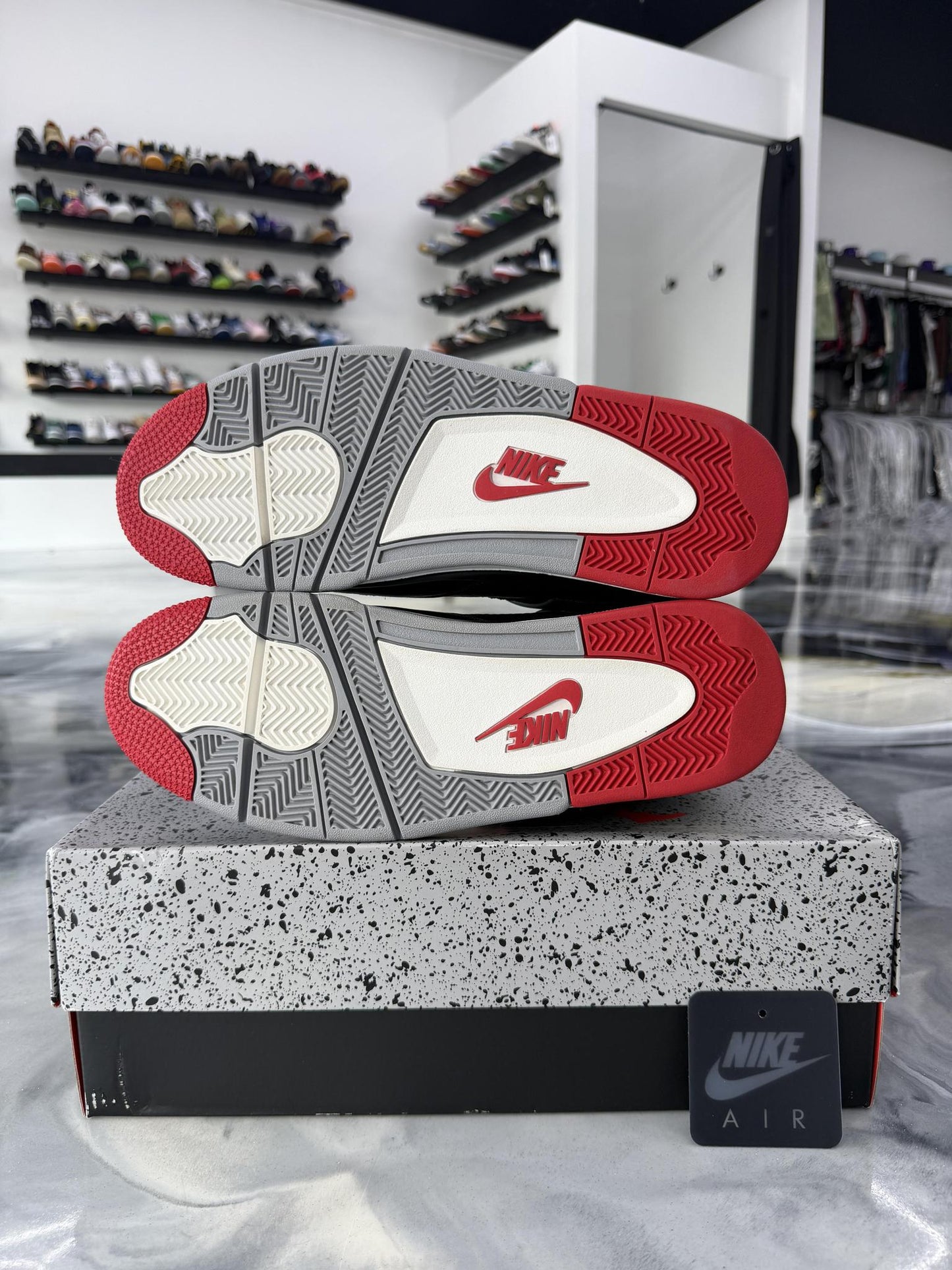 Jordan 4 "Bred Reimagined" Used Size 12