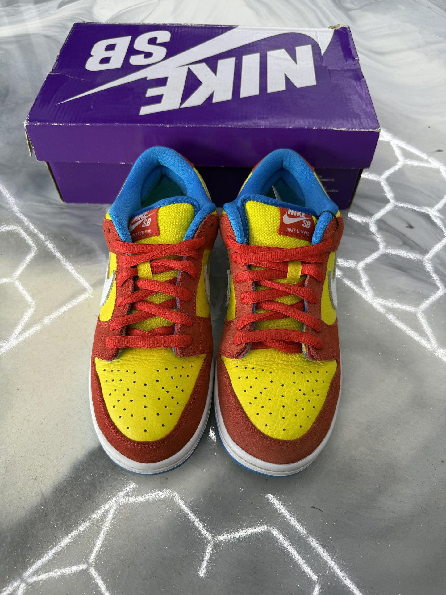 Nike SB Dunk Low "Bart Simpson" Used Size 8.5