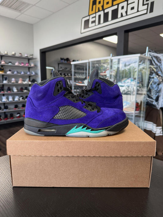 Jordan 5 "Alternate Grape" Used Size 9.5