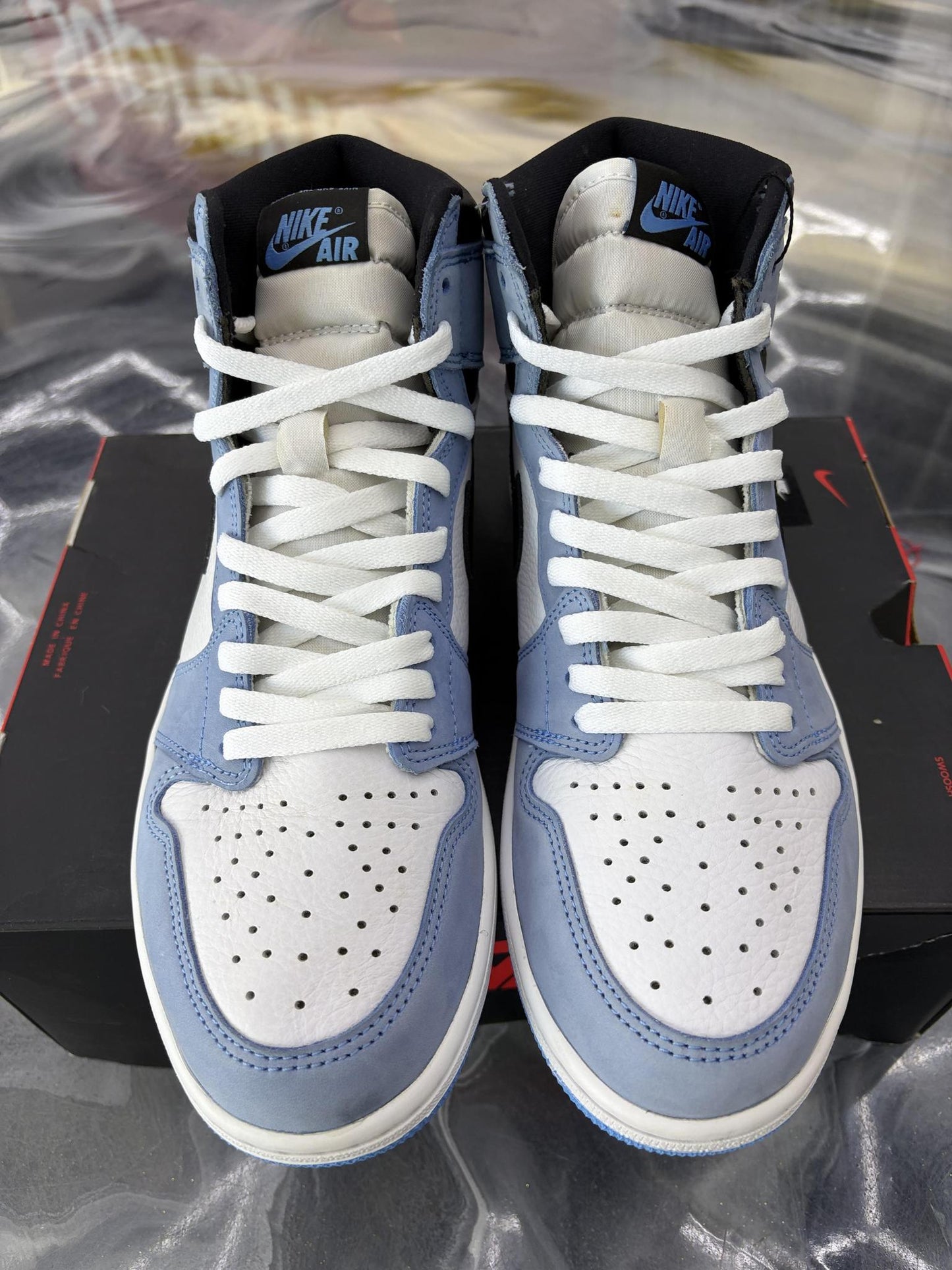 Jordan 1 "University Blue" Used Size 10.5